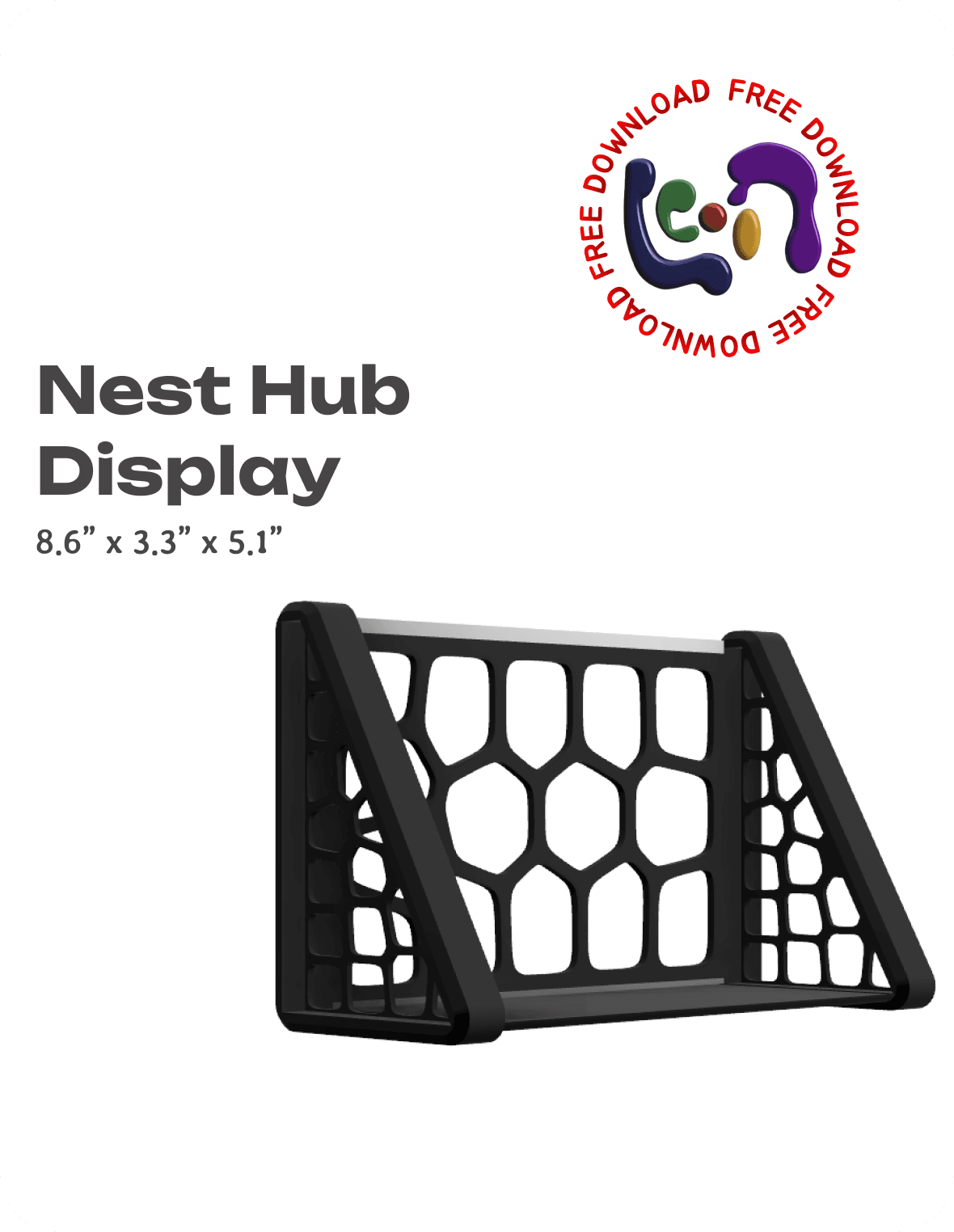 Google Nest Hub Display 3d model