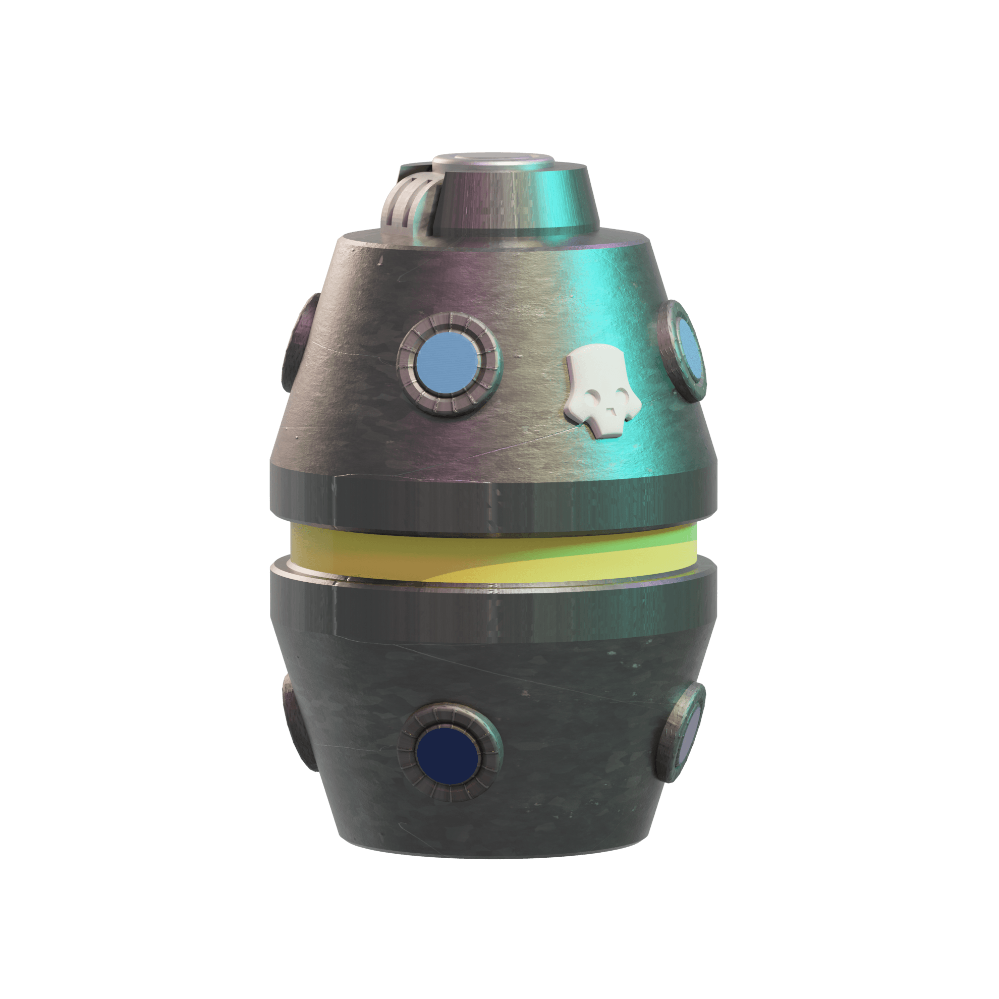 Helldivers 2 G-16 High Impact Grenade 3d model