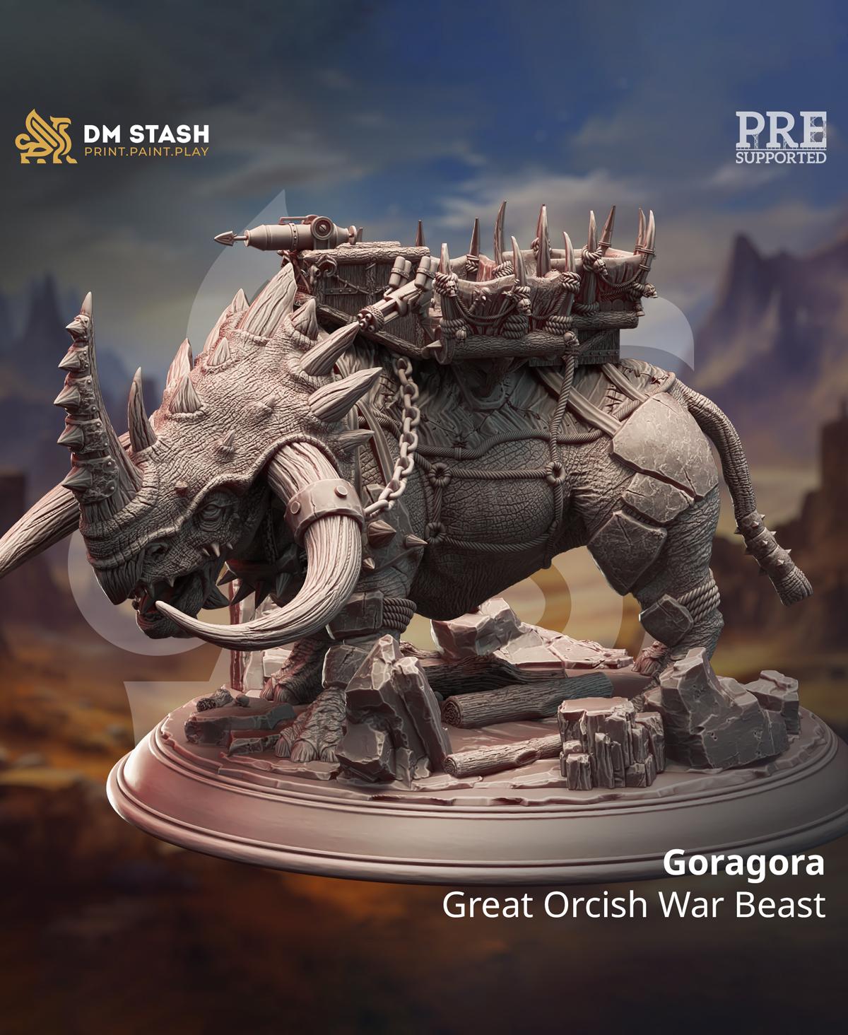 Goragora 3d model