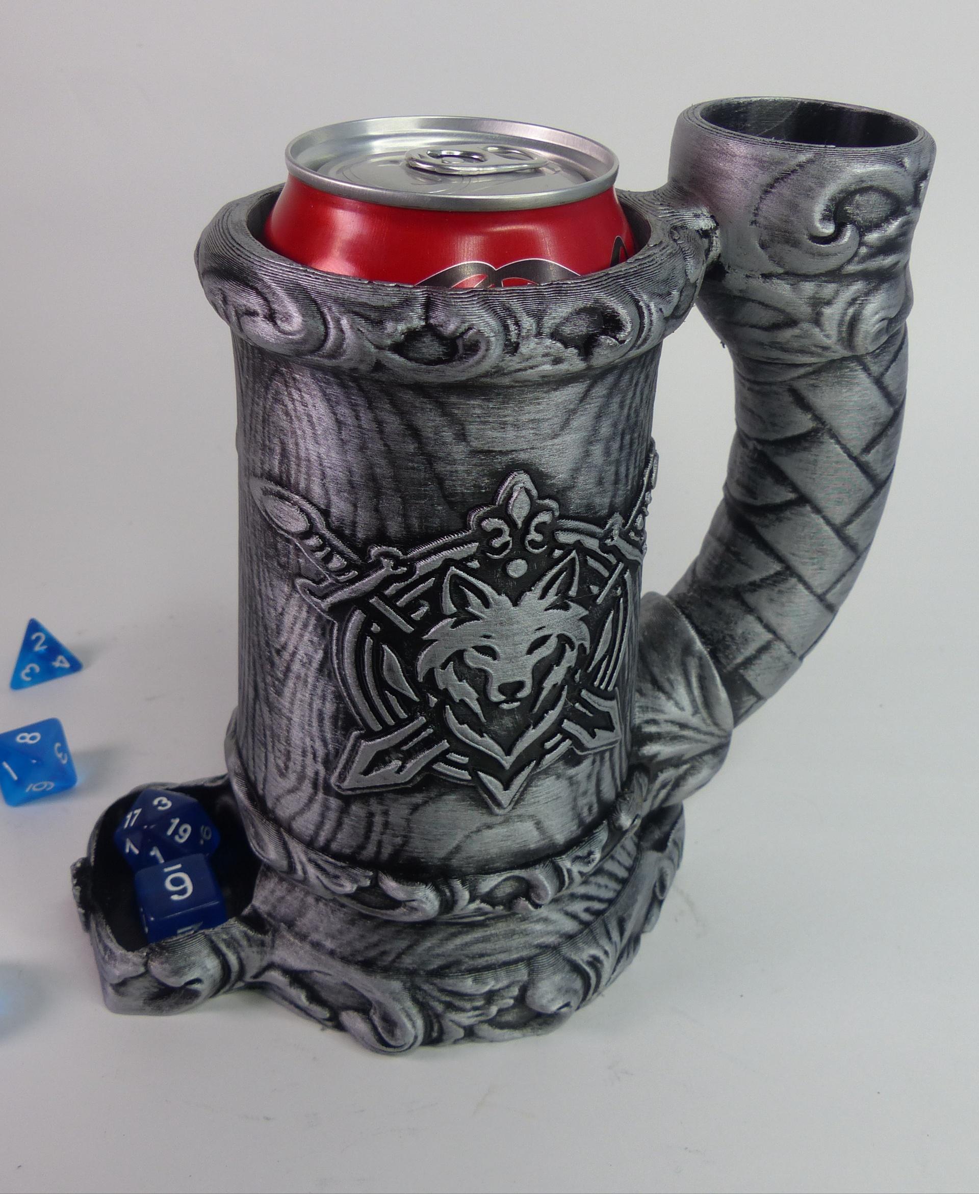 WOLF CREST CAN COZY DICE TOWER 3d model