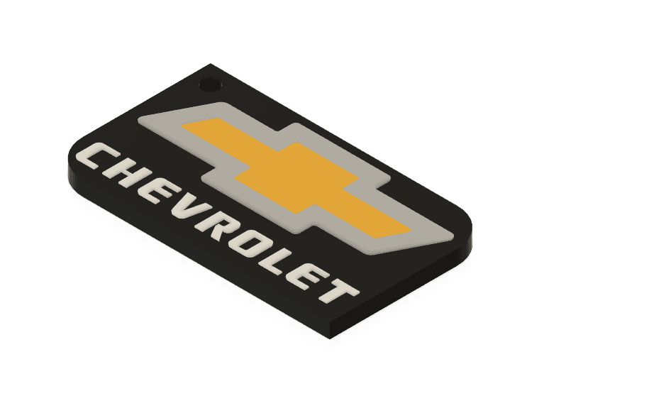 Keychain: Chevy V 3d model