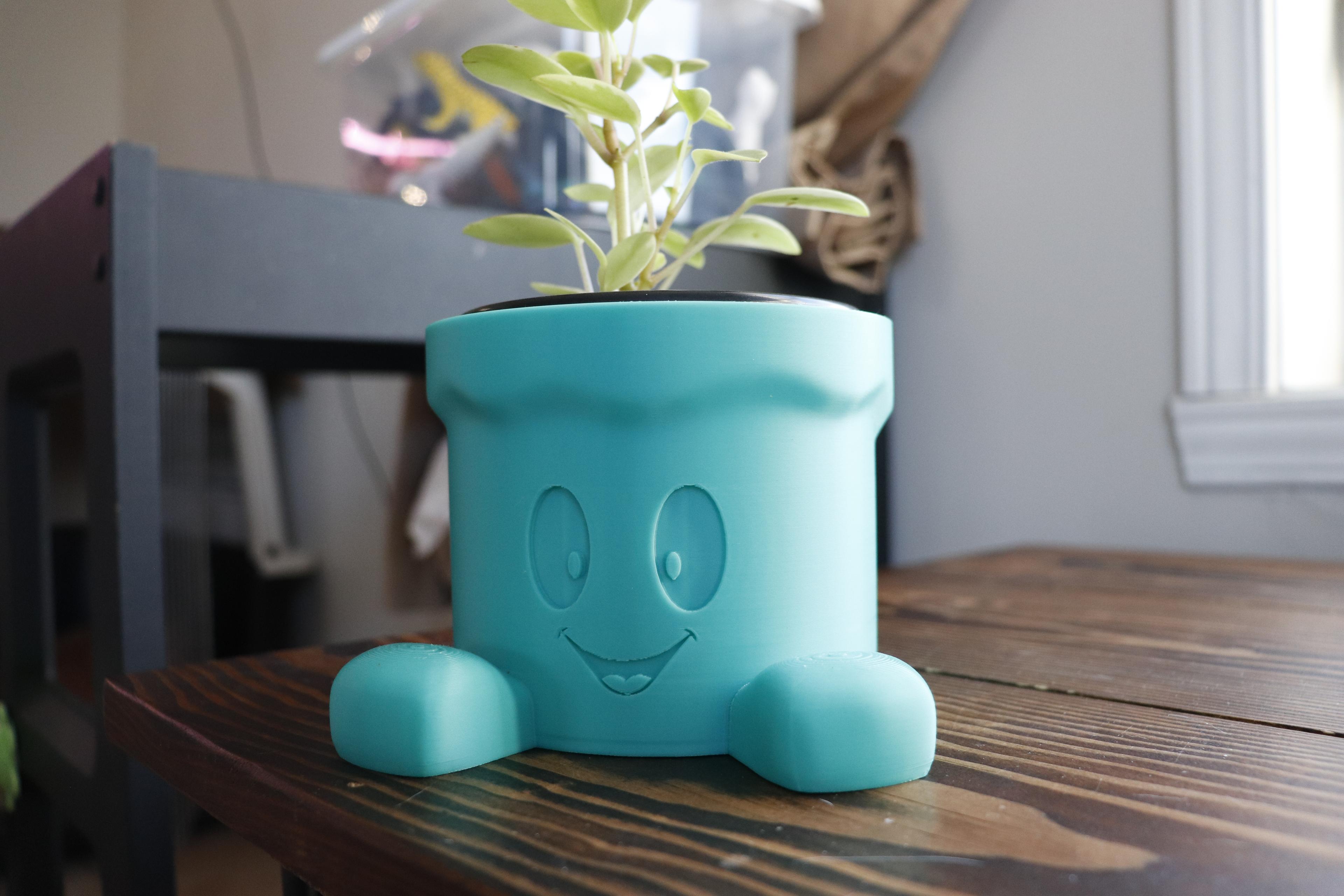 Cartoon Guy Planter 3d model