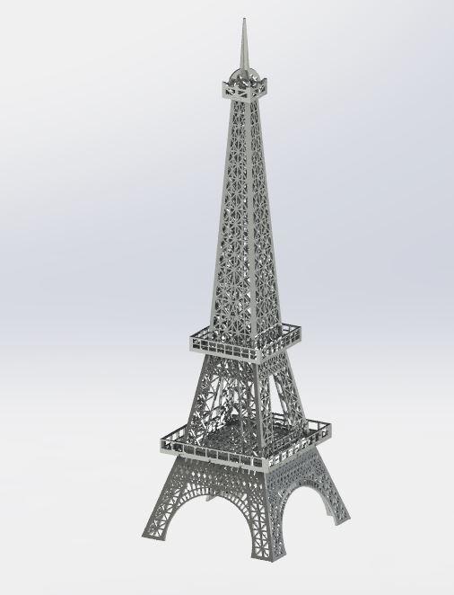 Eiffel Tower - Eiffel Tower - 3d model