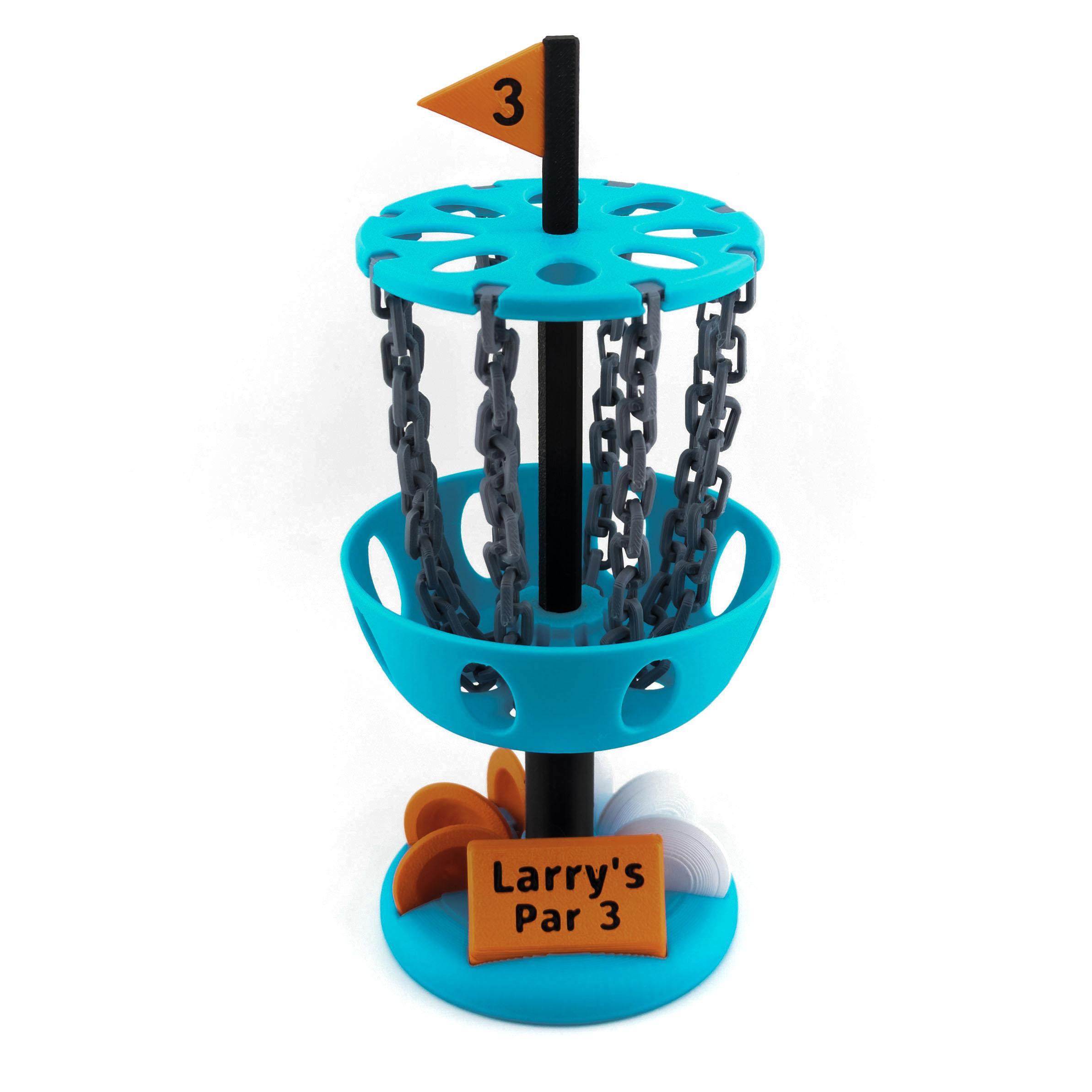 Larry's Disc Golf Desktop Game With PIP Chains 3d model