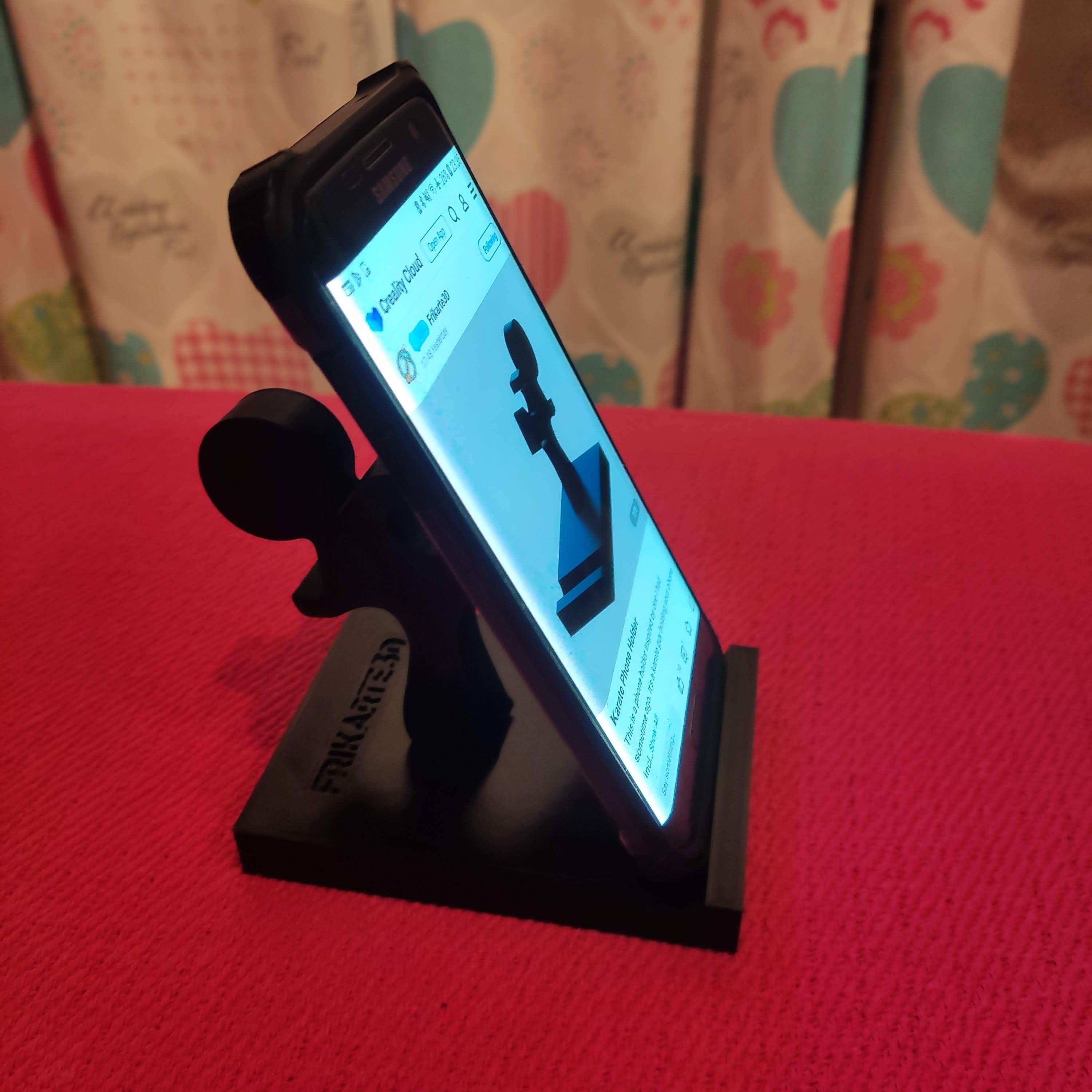 Karate Phone Holder 🥋📱 3d model