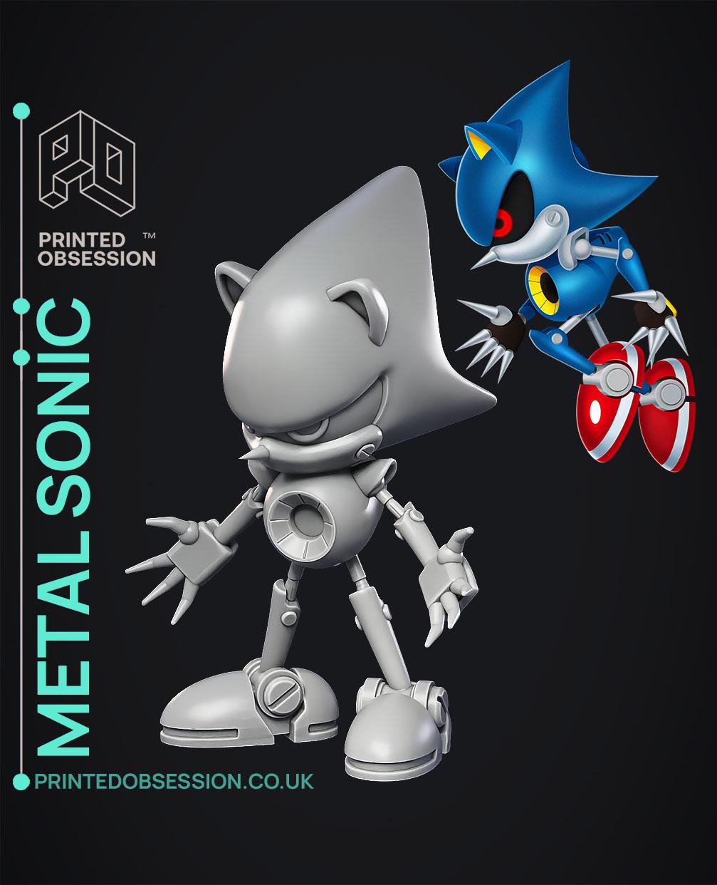 Metal Sonic - Sonic CD - Fan Art 3d model