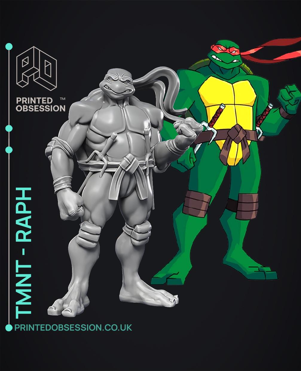 Raphael - TMNT - Fan Art 3d model