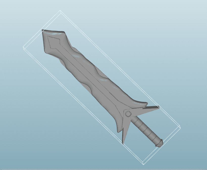 Dairanger Master Kaku Sword LC.stl 3d model