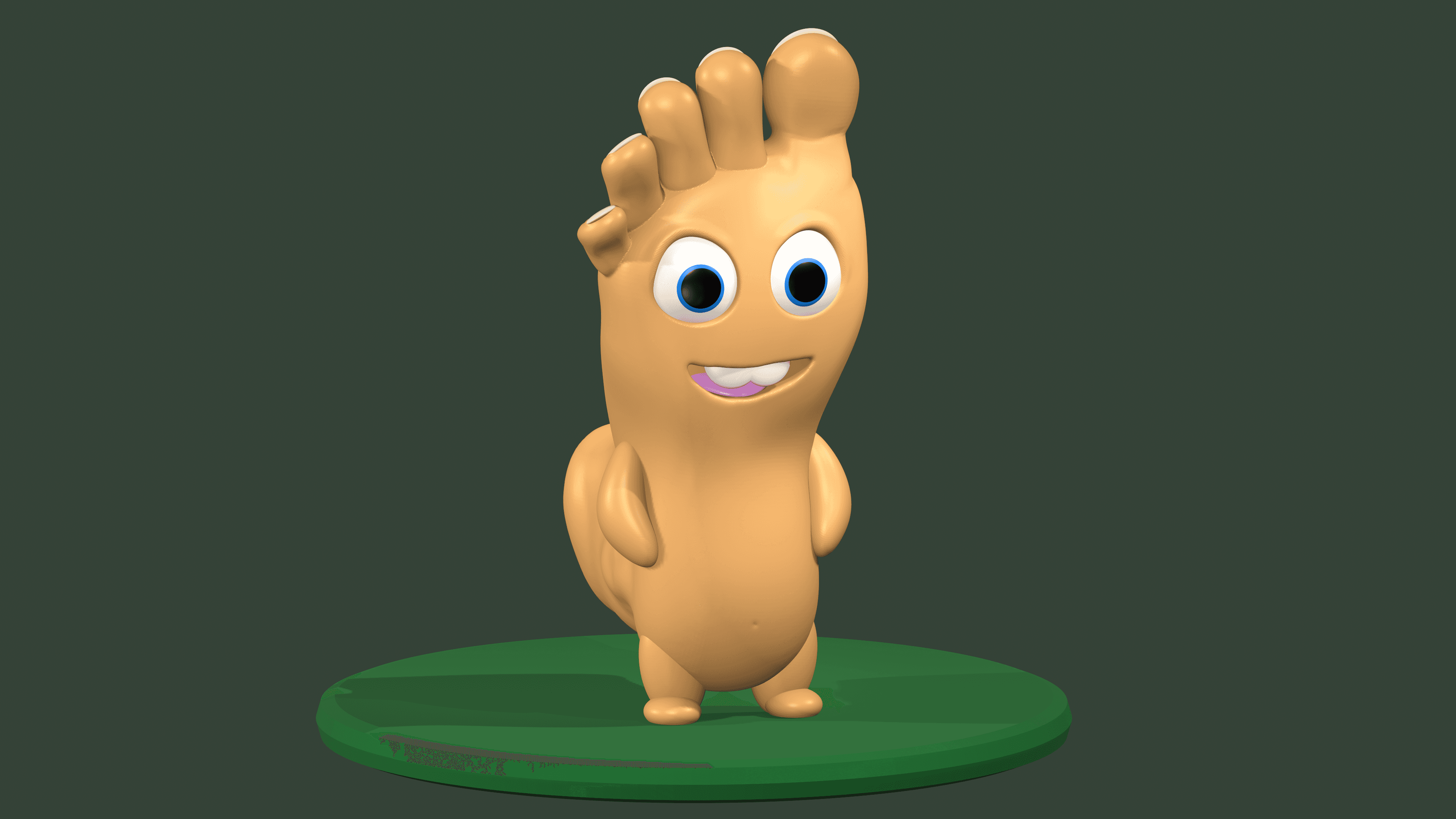 Tippy the Foot 3d model