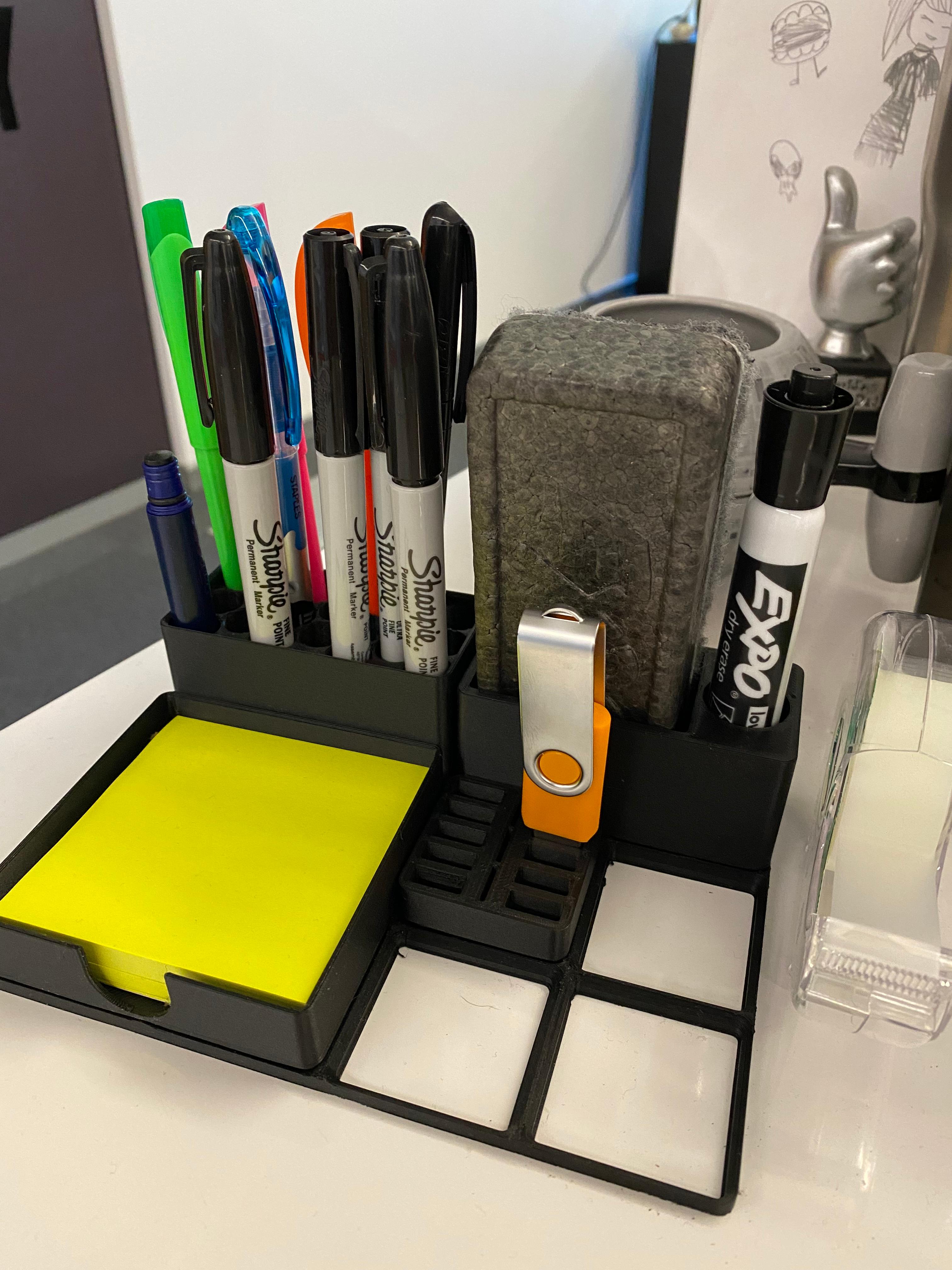 Gridfinity sticky note holder.stl 3d model