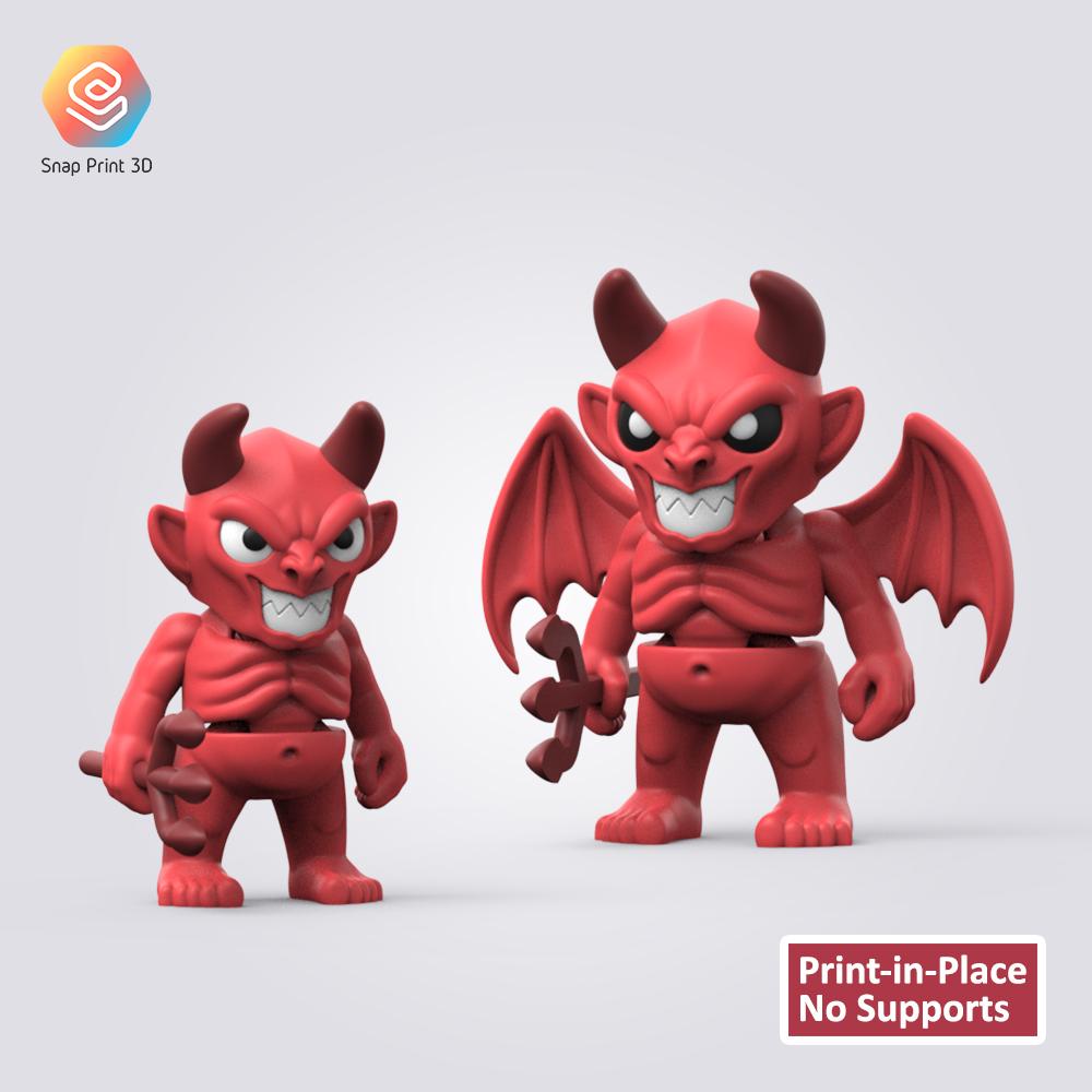 Flexi Devil 3d model