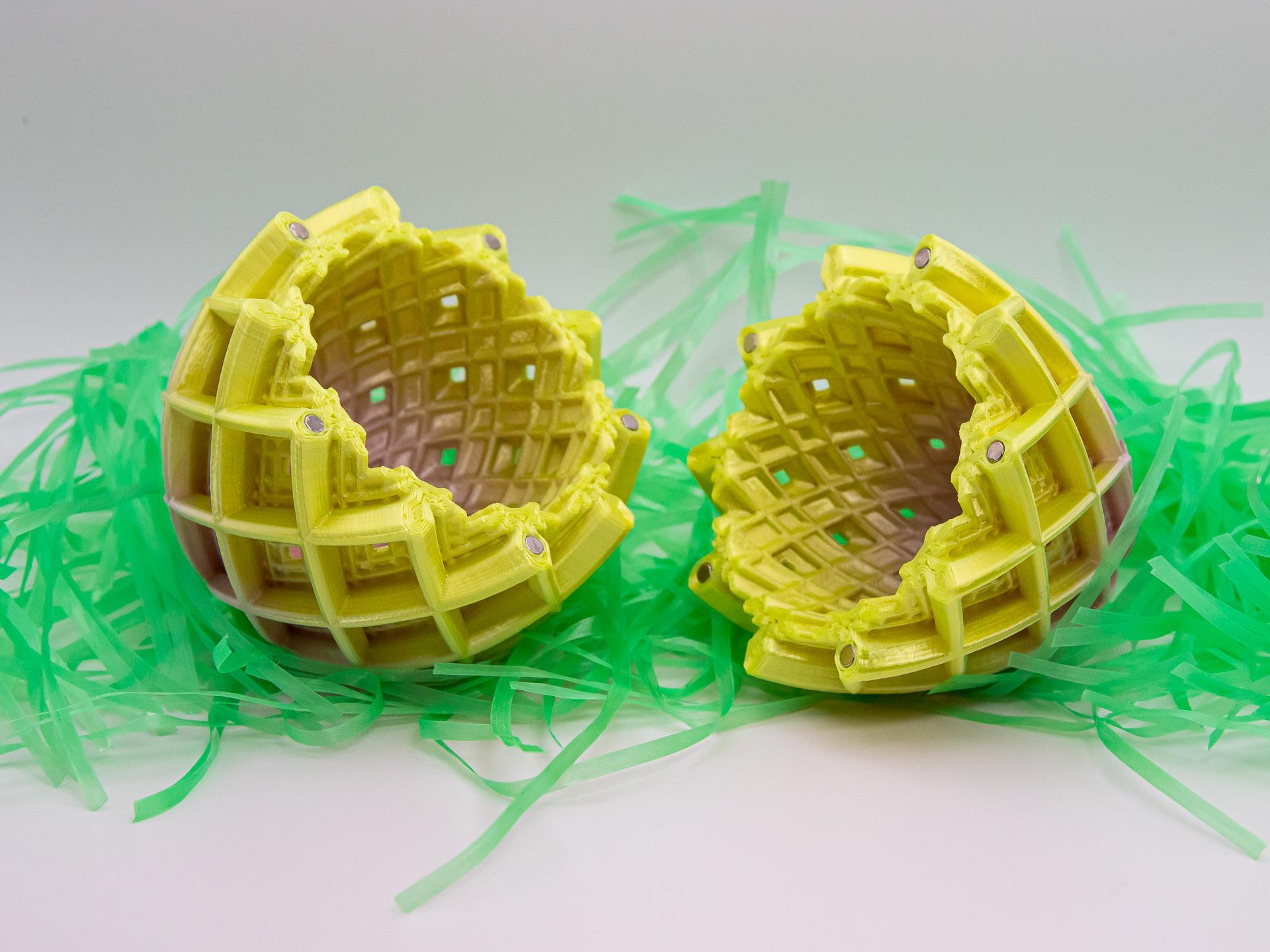 Fine Lattice Easter Egg 3d model