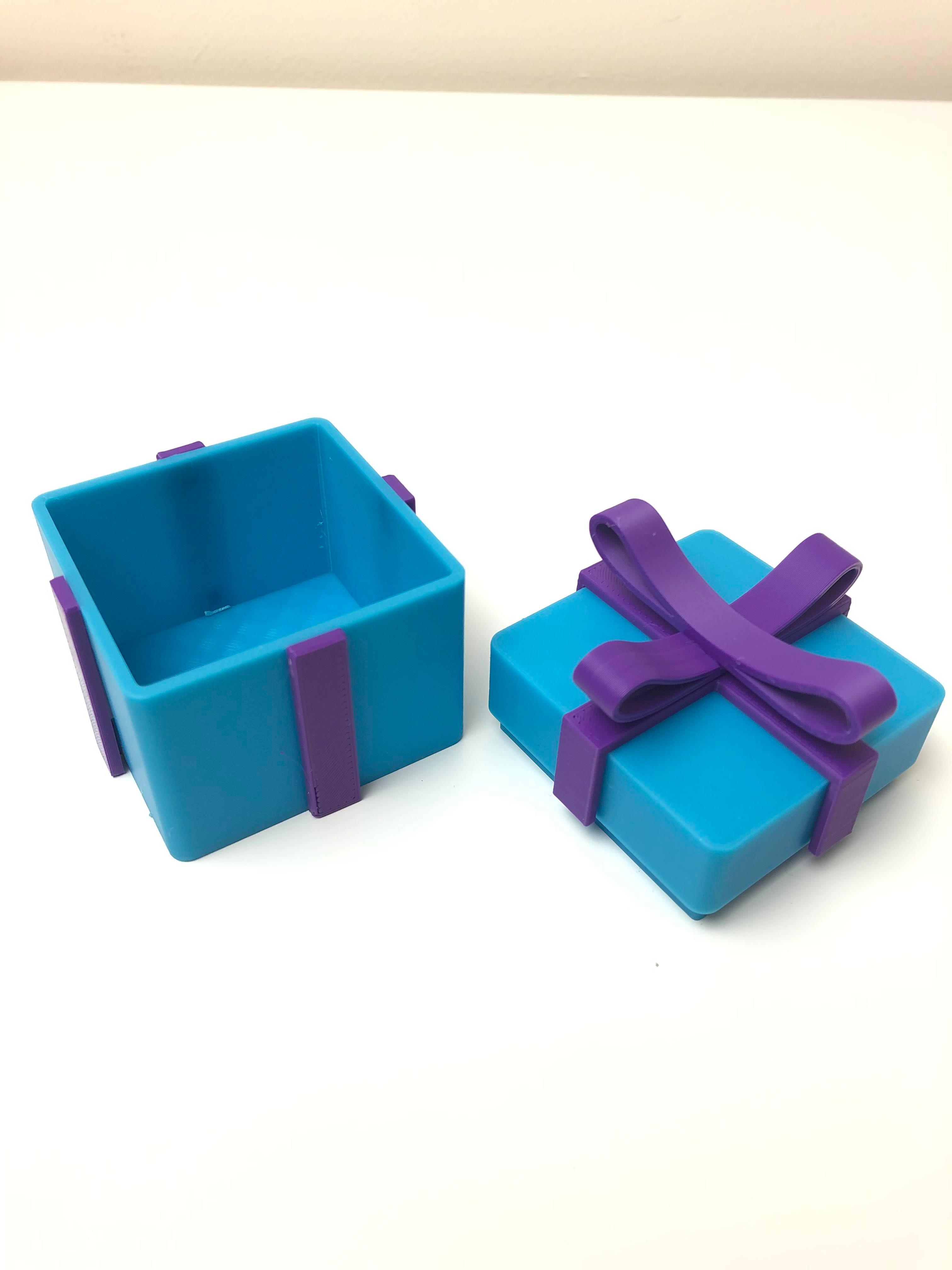 Present Box 3d model