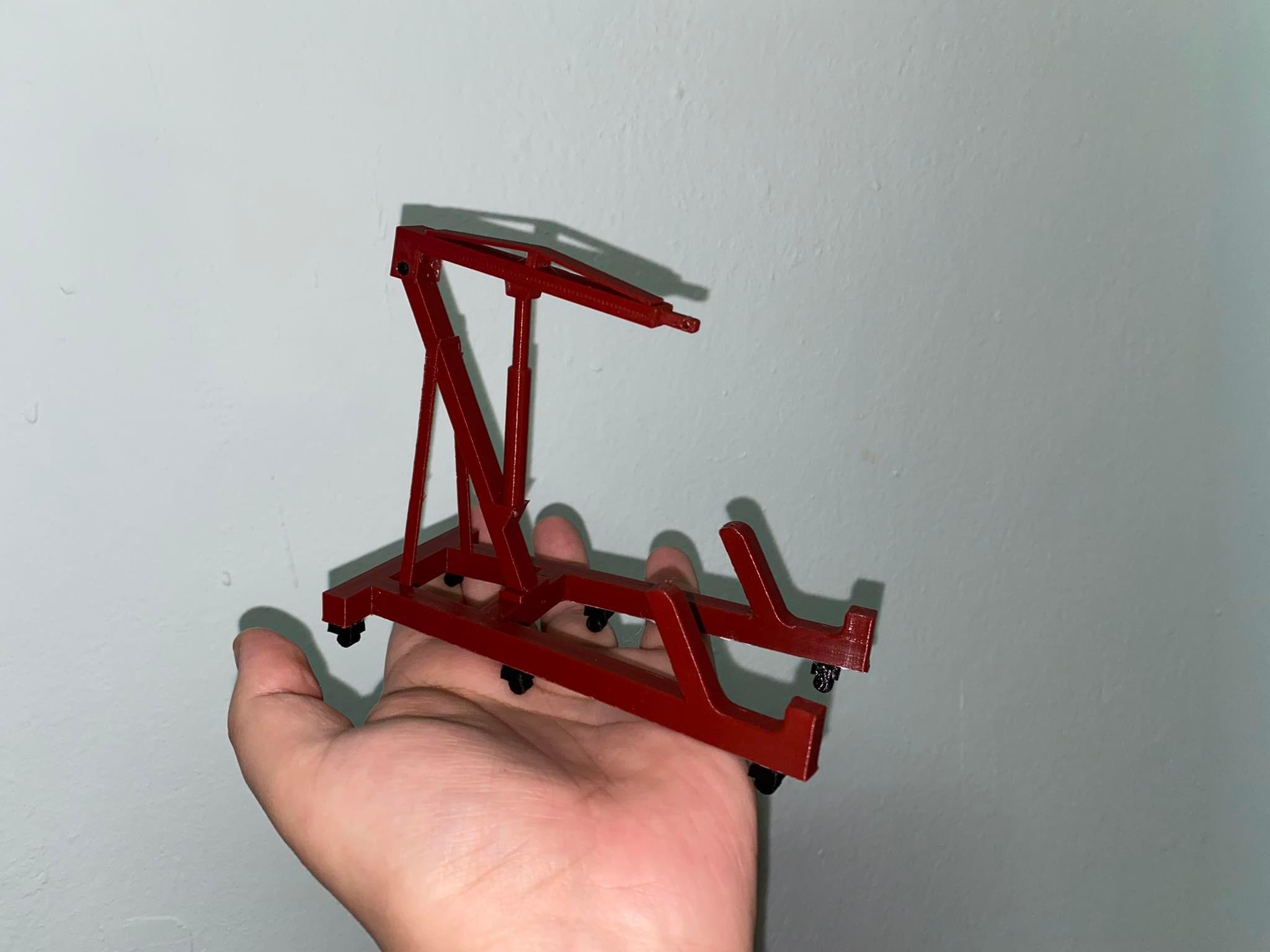 ENGINE HOIST PHONE STAND 3d model