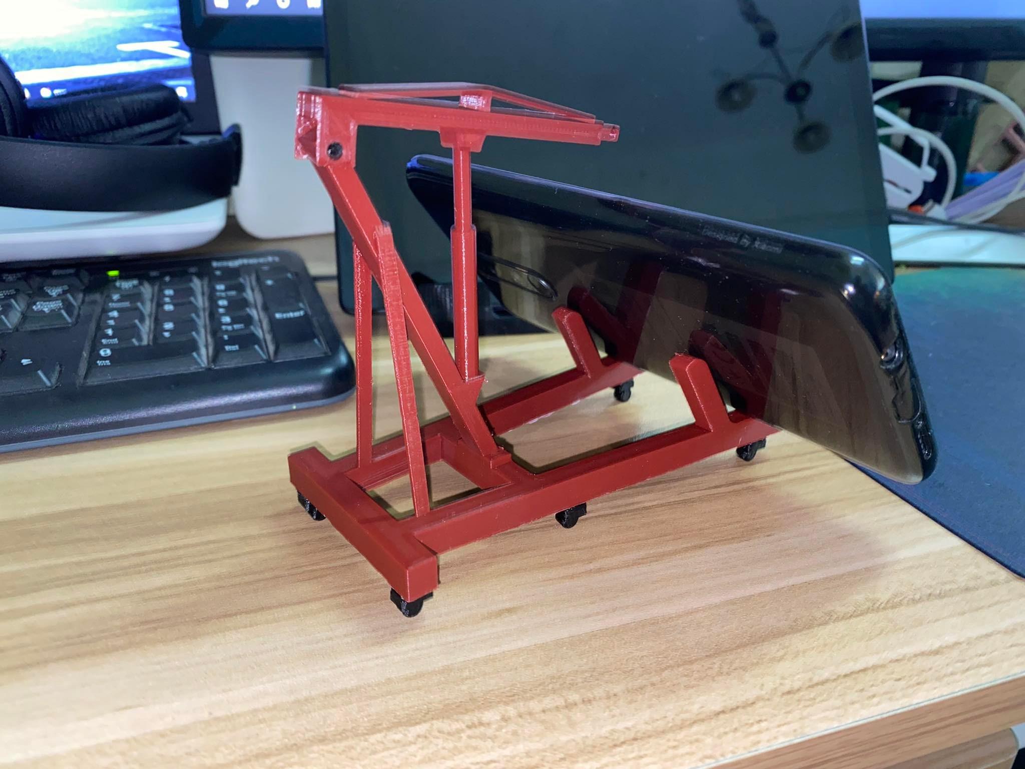 ENGINE HOIST PHONE STAND 3d model