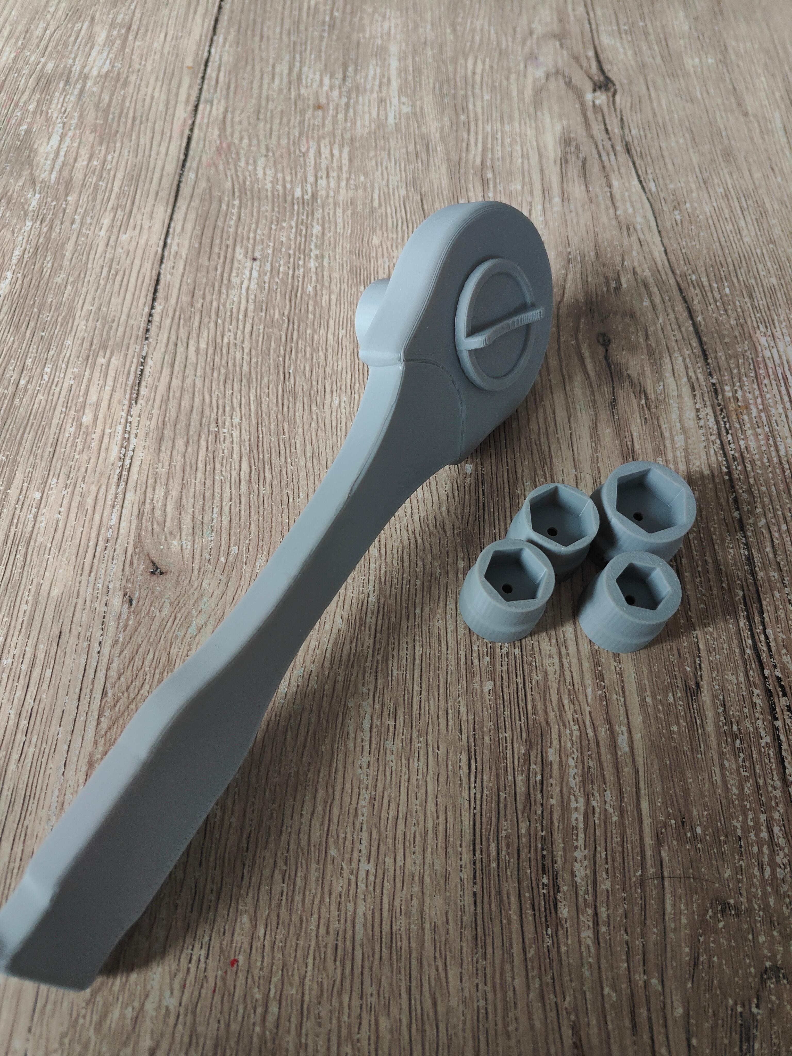 Toy Ratchet/Socket Wrench 3d model