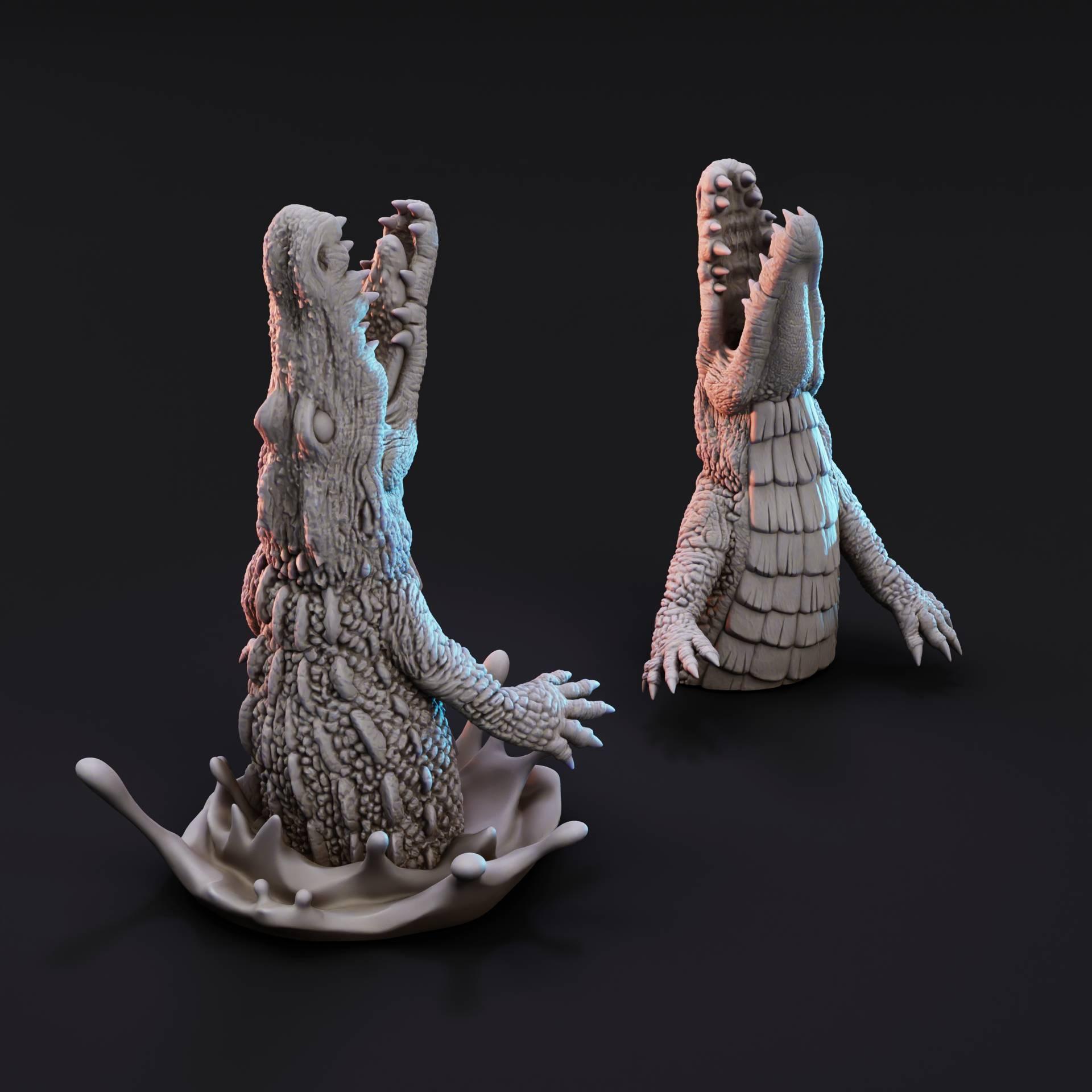 Ambush Alligator 3d model