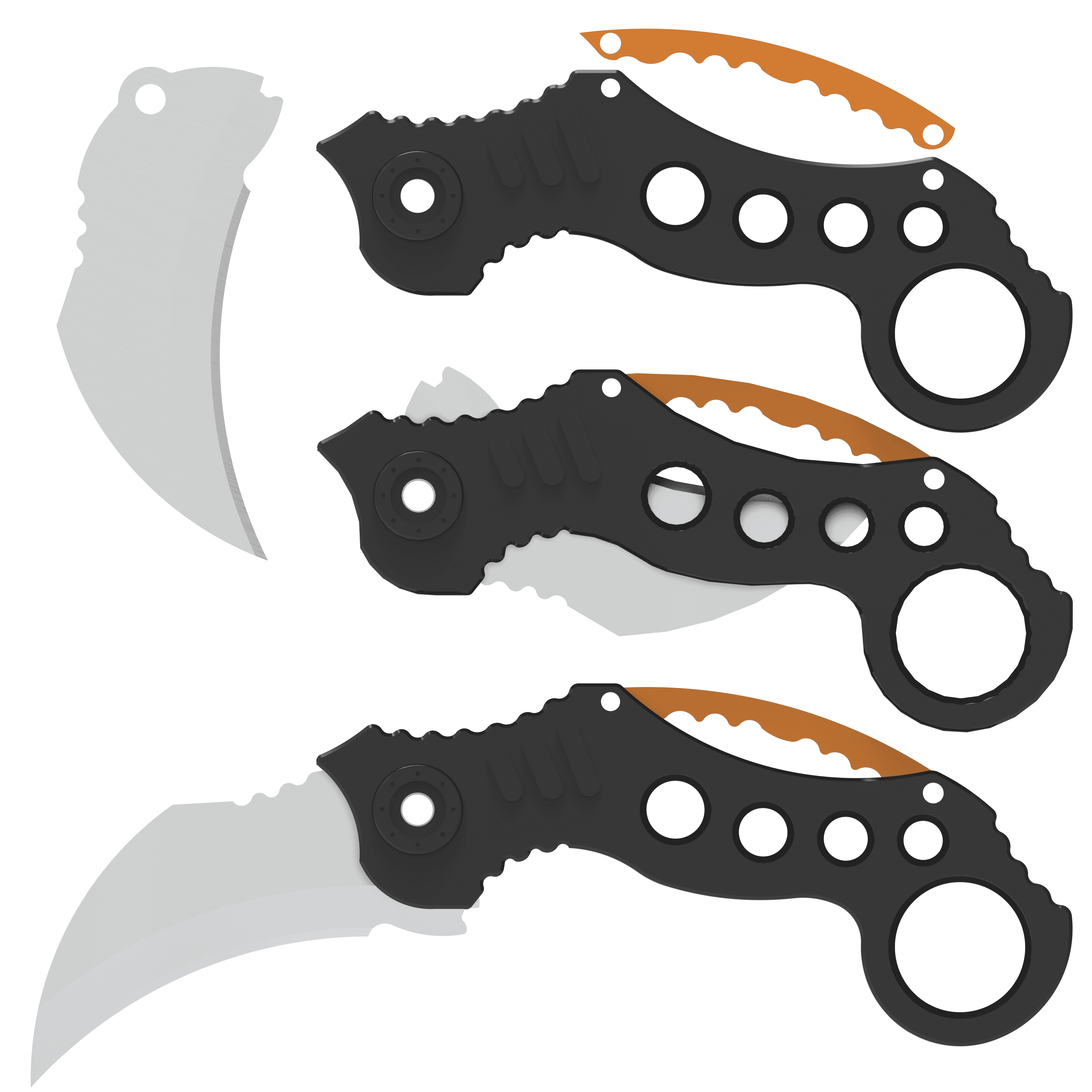 Karambit 3 3d model