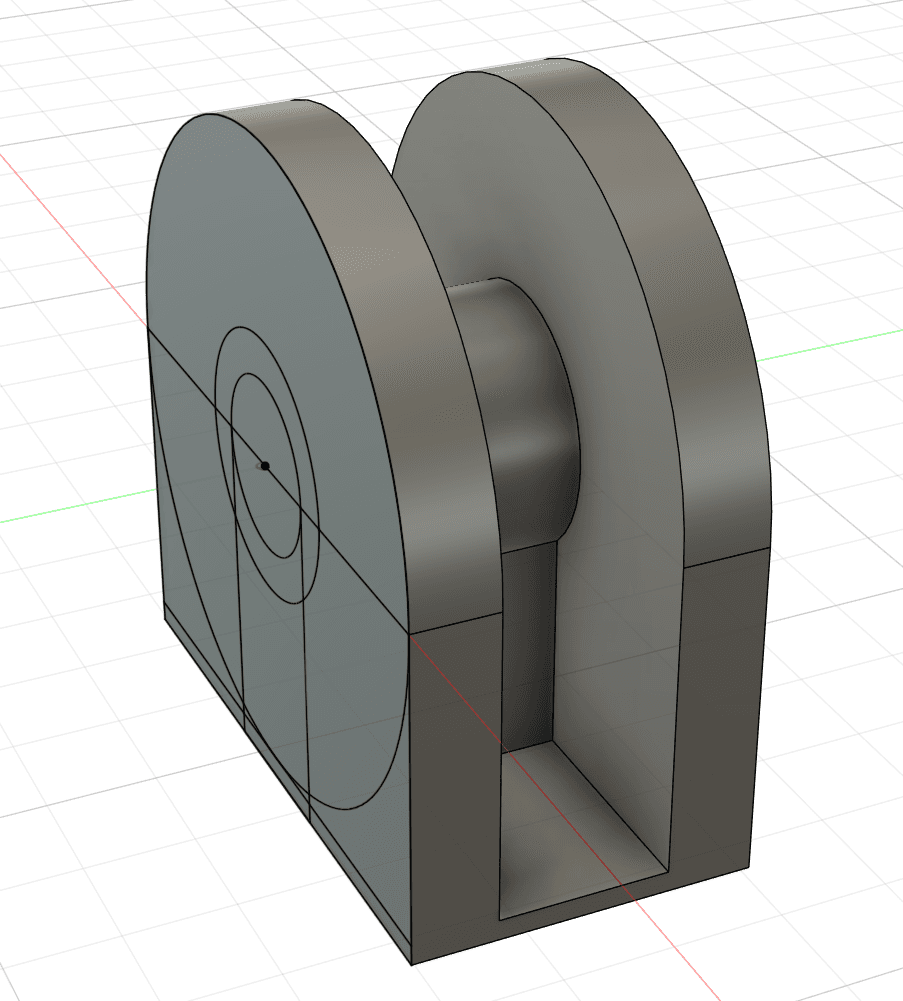 Technics Turntable Cover Spacer Replacement 3d model