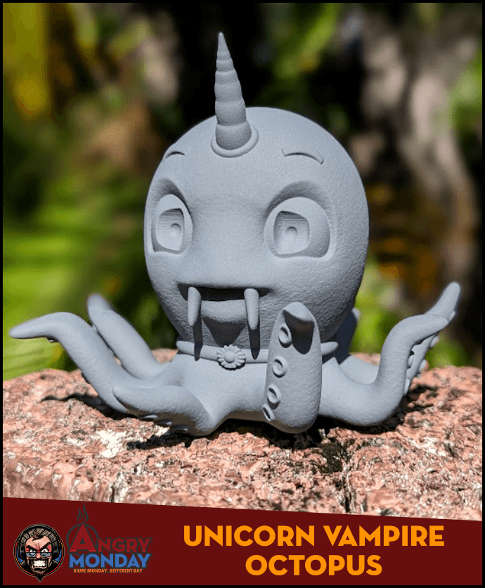 UVO (Unicorn Vampire Octopus) 3d model