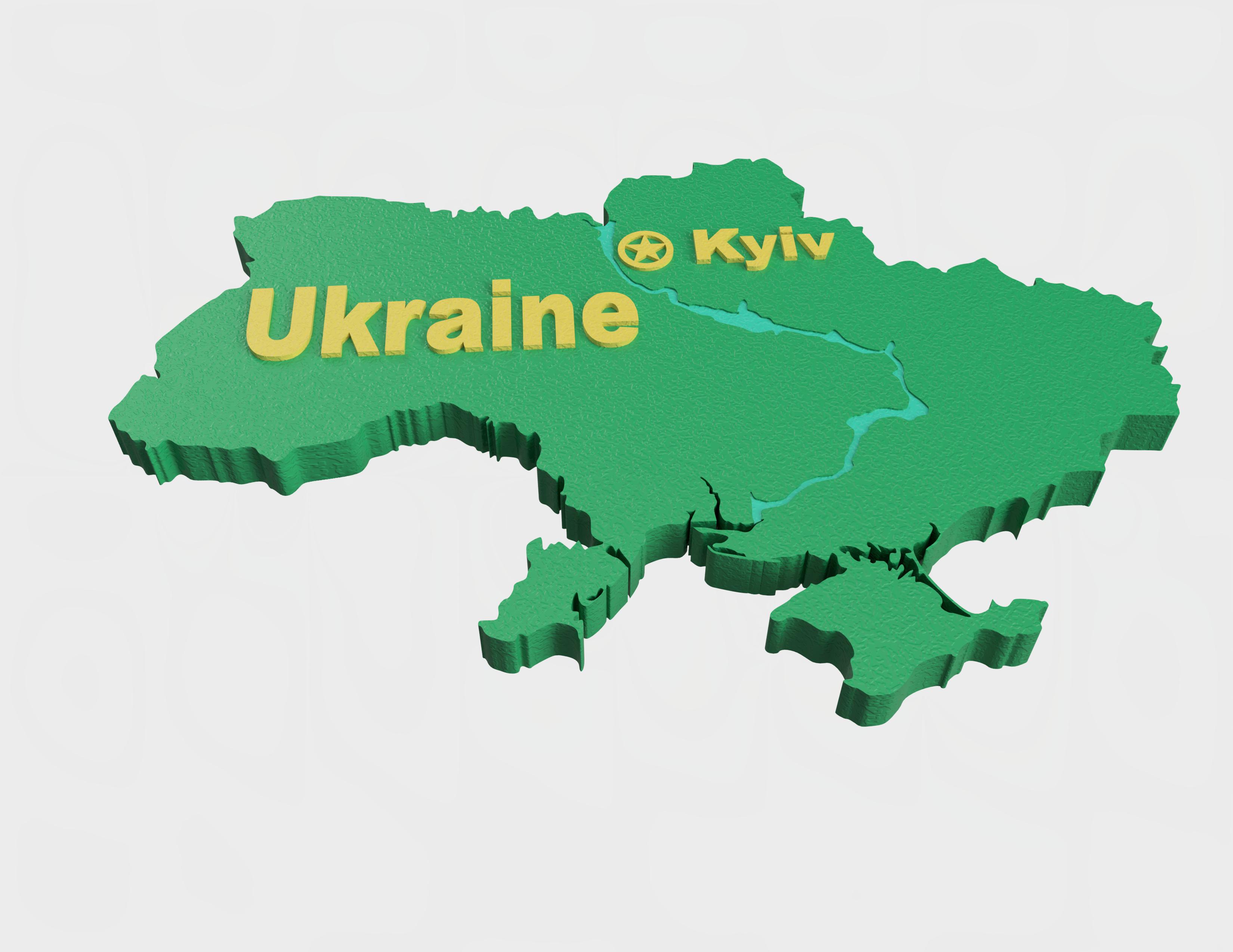 Ukraine.stl 3d model