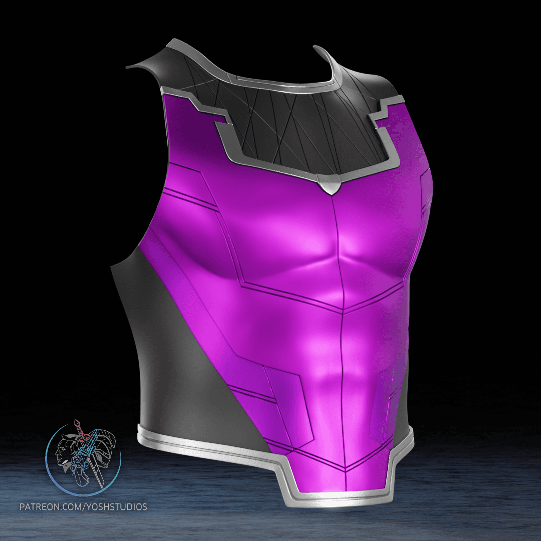 MCU Gambit Costume 3D Print File STL 3d model