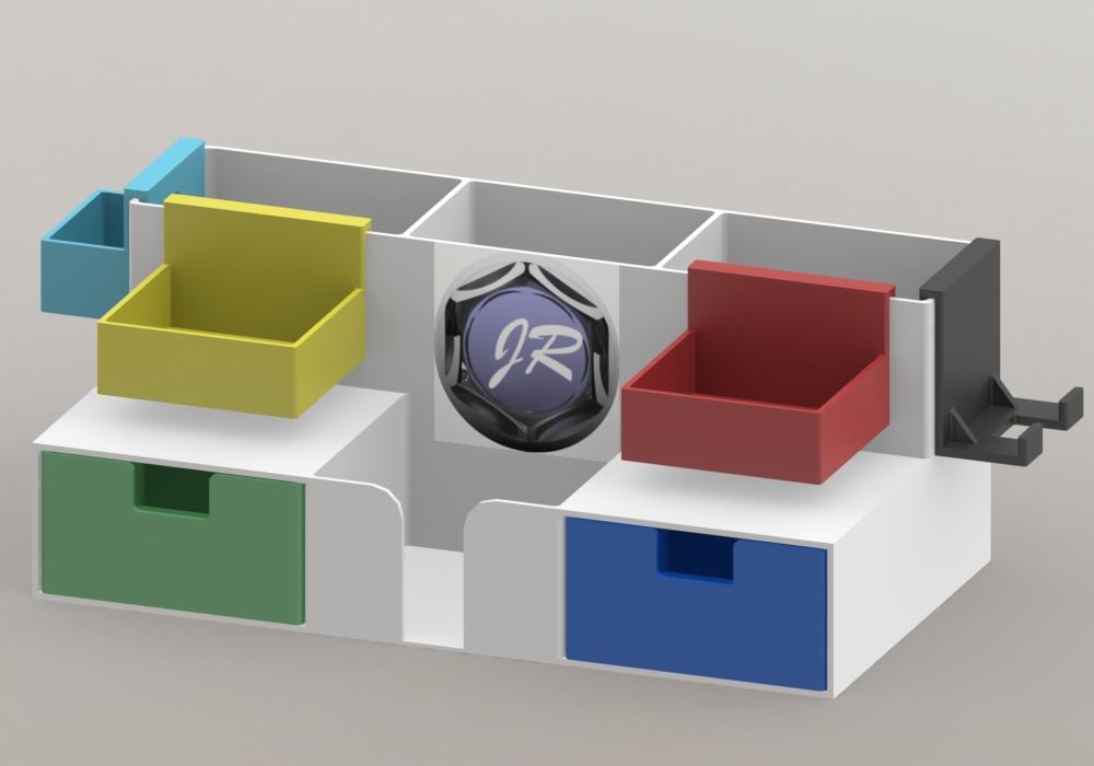 Desk Organizer II 3d model