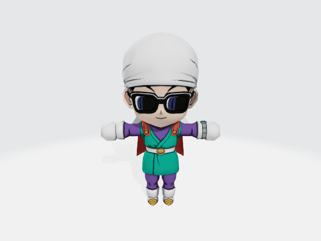 Baby Great Saiyaman 3d model