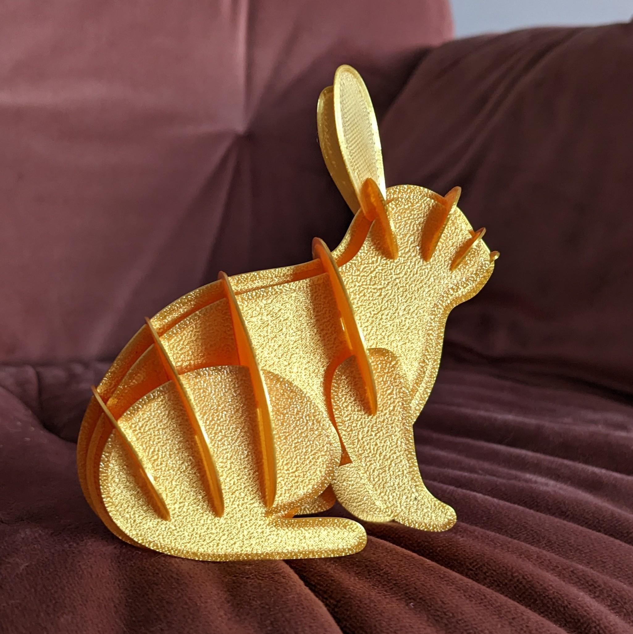 Rabbit - ASSEMBLE YOURSELF KIT 3d model