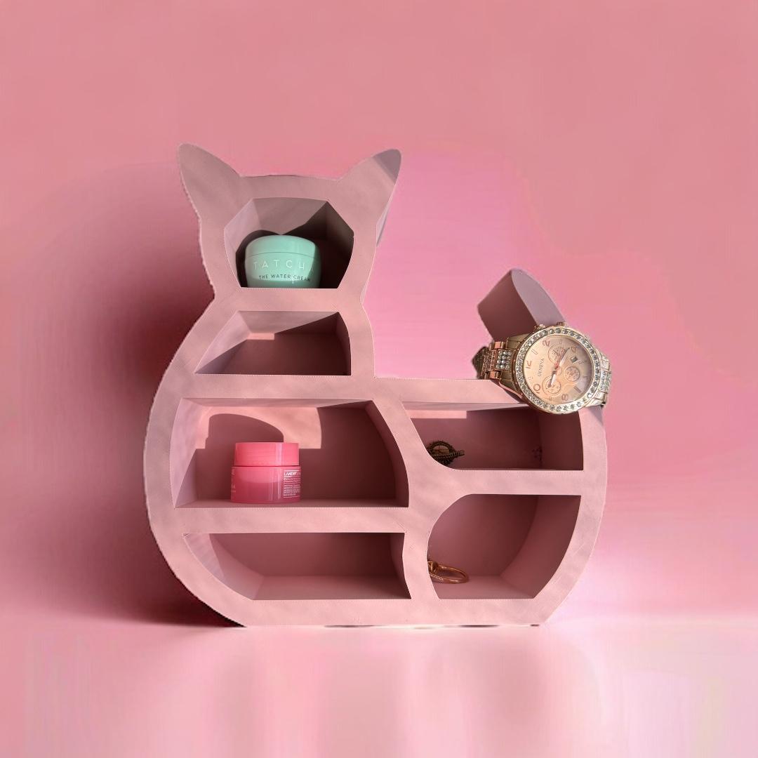 Cat Shelf organizer  3d model