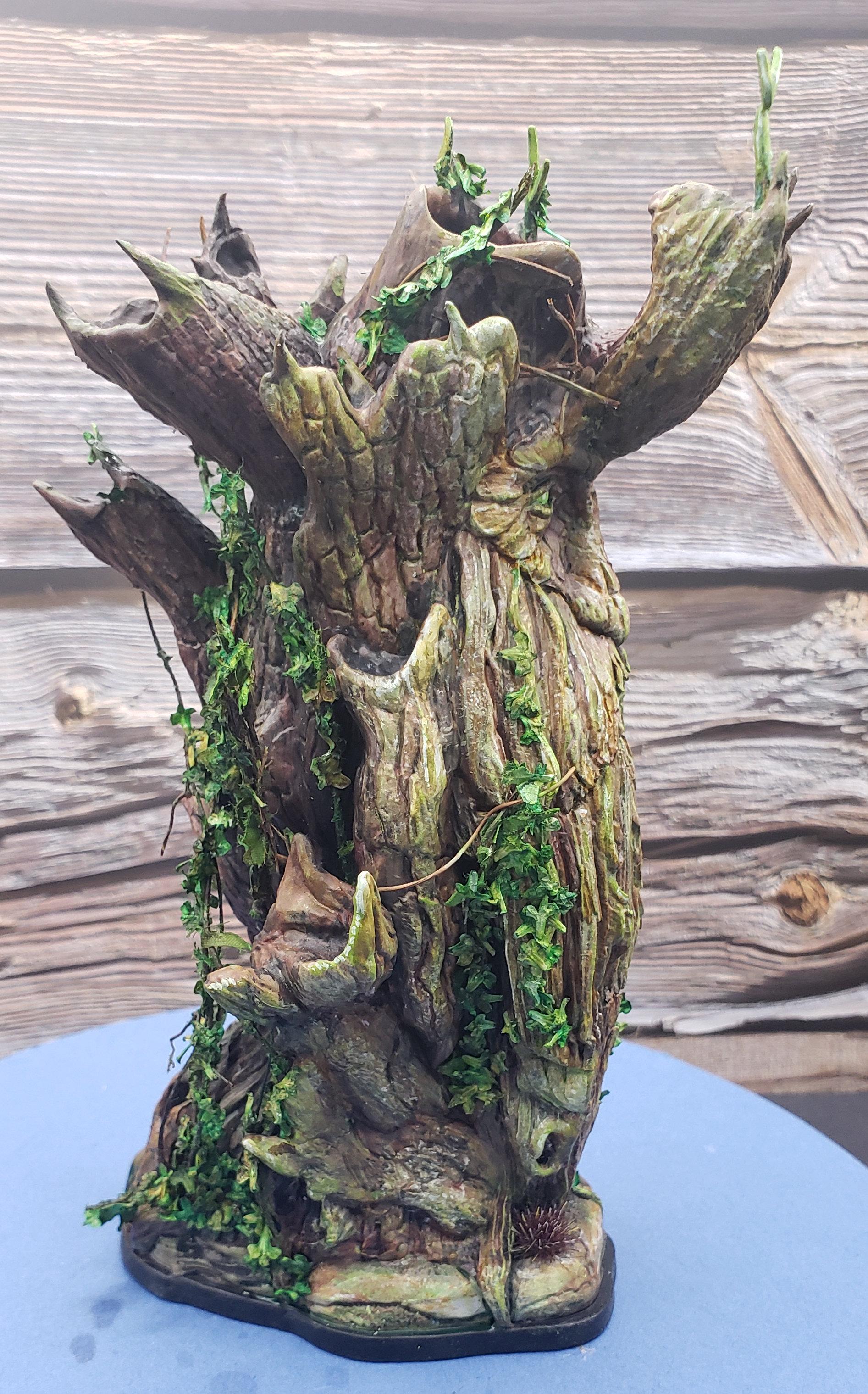 Treebeard Bust (Pre-Supported) 3d model