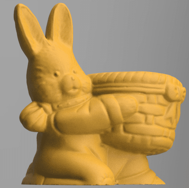 RABBIT POT FOR EGG 3d model