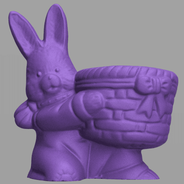 RABBIT POT FOR EGG 3d model