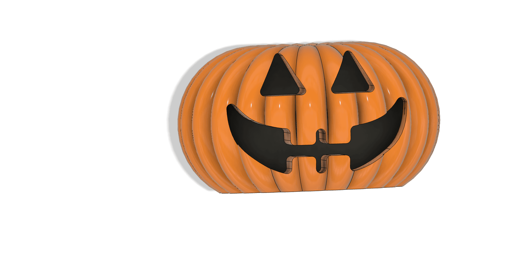 FRIGHTENING FRIENDS - Jack O Lantern #6 TOPPER, TOY, SPEED, RACING, GO FAST PUMPKIN, HALLOWEEN , JOL 3d model