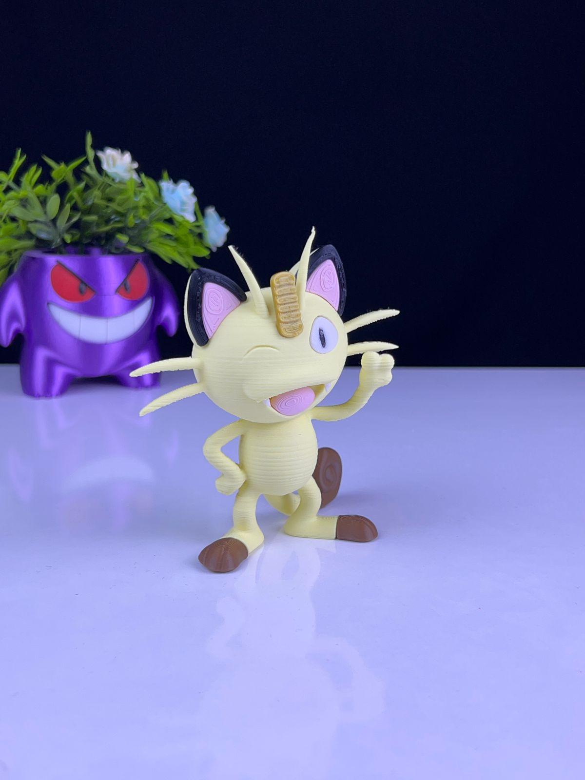 Meowth V2 - Multipart 3d model