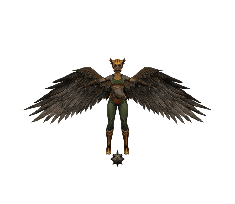 Kendra Saunders Hawkgirl 3d model