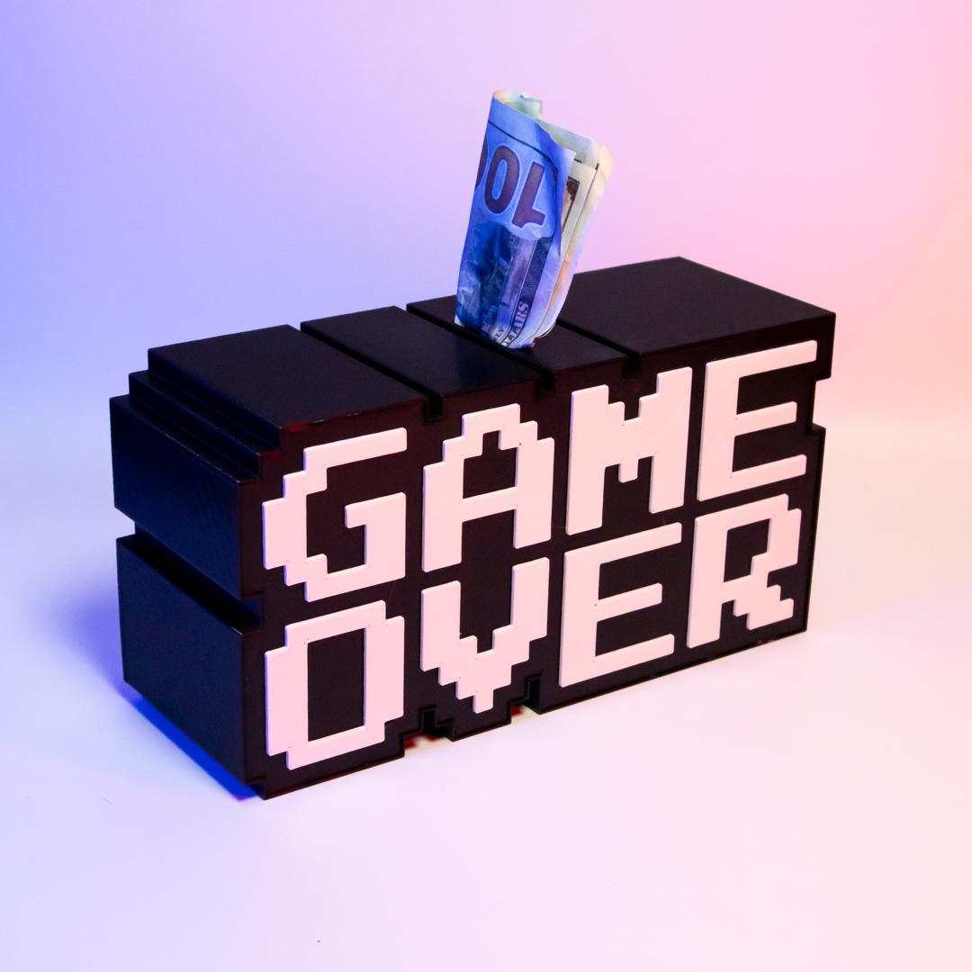 Game Over - Money Bank 3d model