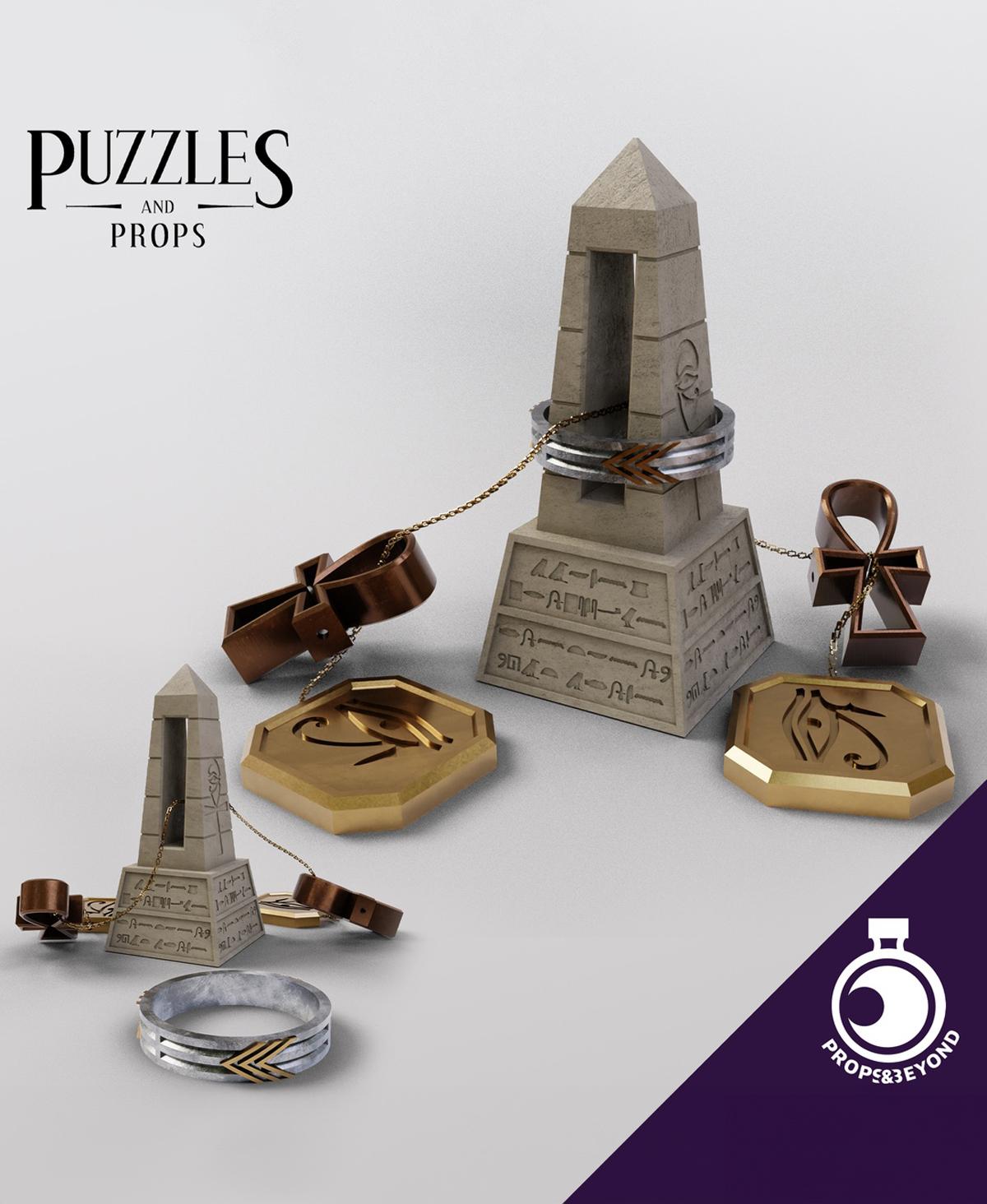 Puzzle - The Locked Gateway 3d model