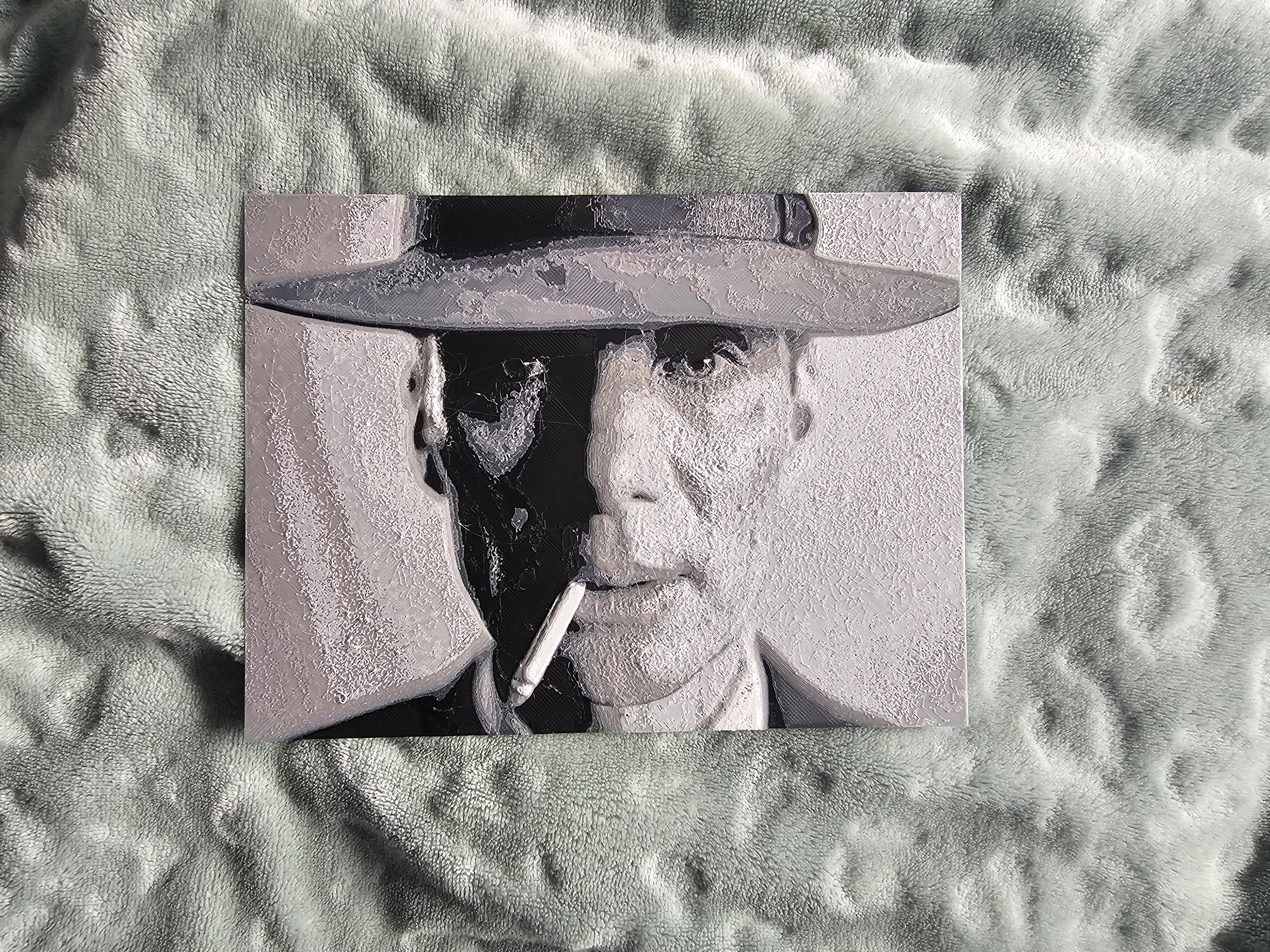 Oppenheimer 3 Colour Filament Painting  3d model