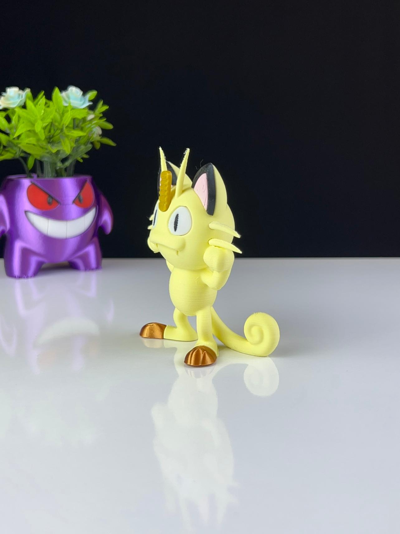 Meowth single color  3d model