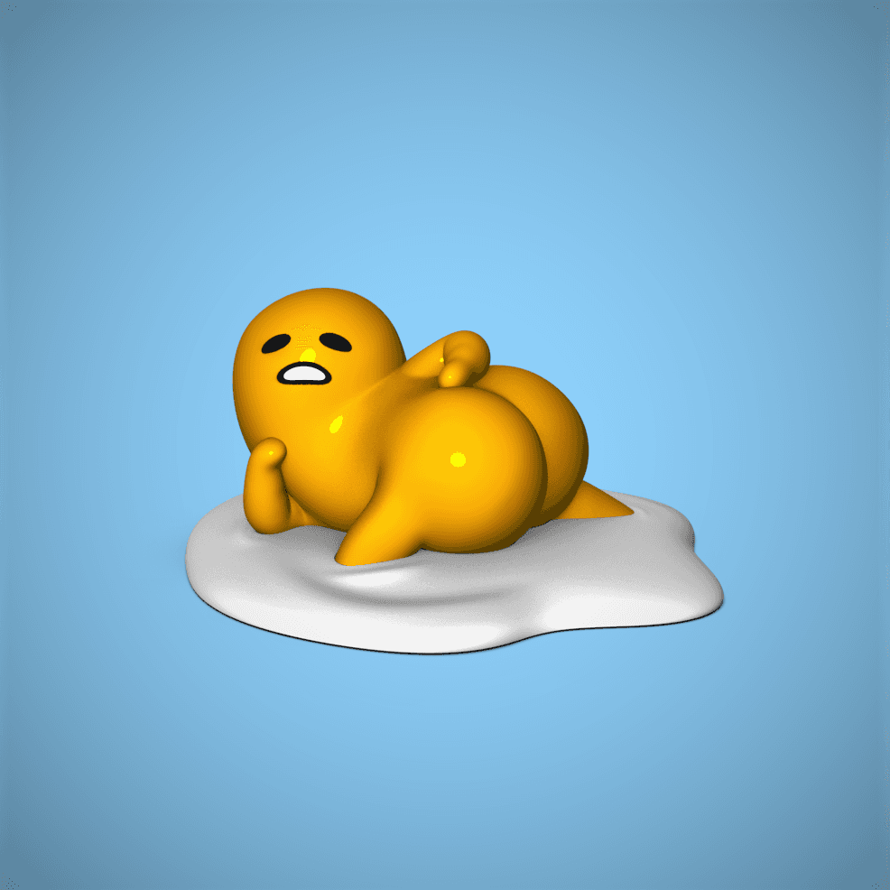 Gudetama -Spicy 3d model