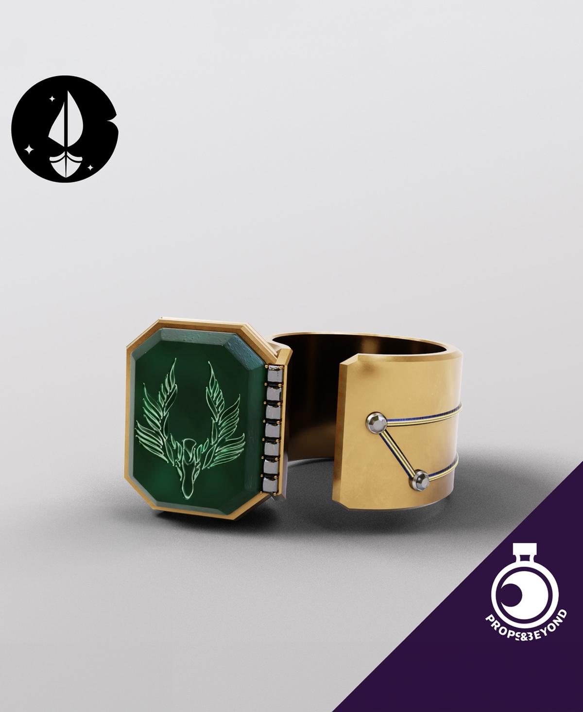 Ring of the Falling Star 3d model