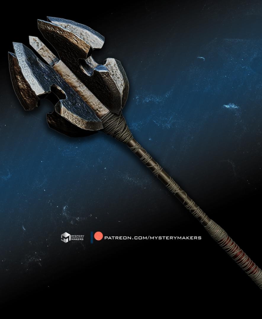 Azog mace 3d model