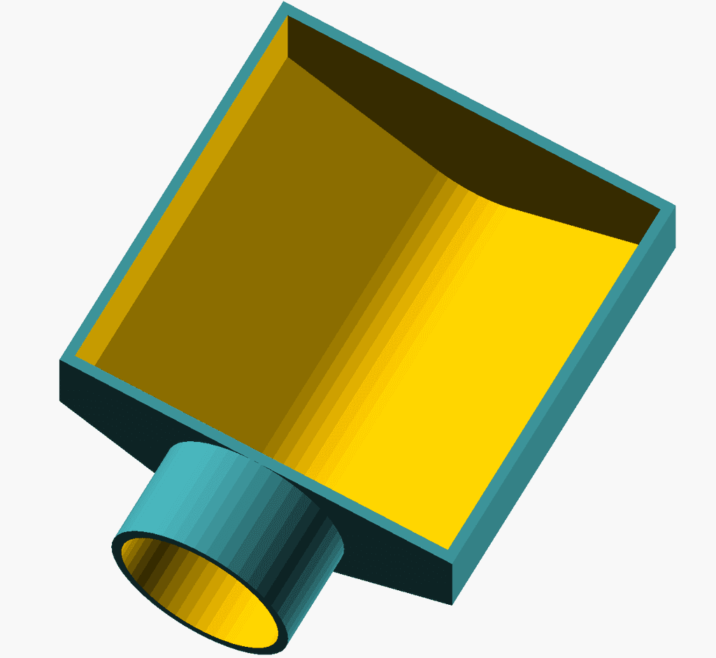 80mm Noctua Fan Funnel 3d model