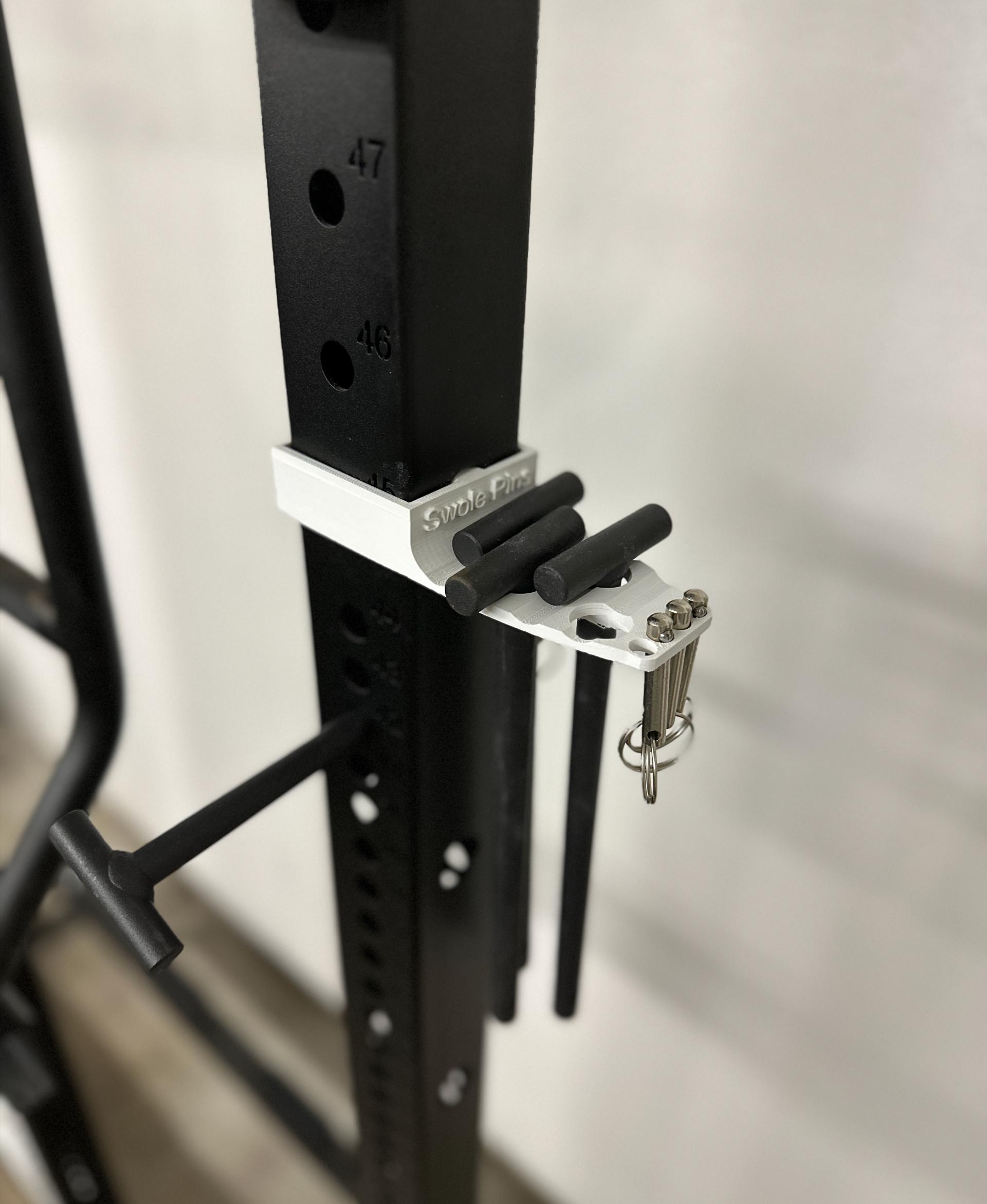 Band Peg Storage for REP Power Rack 3d model