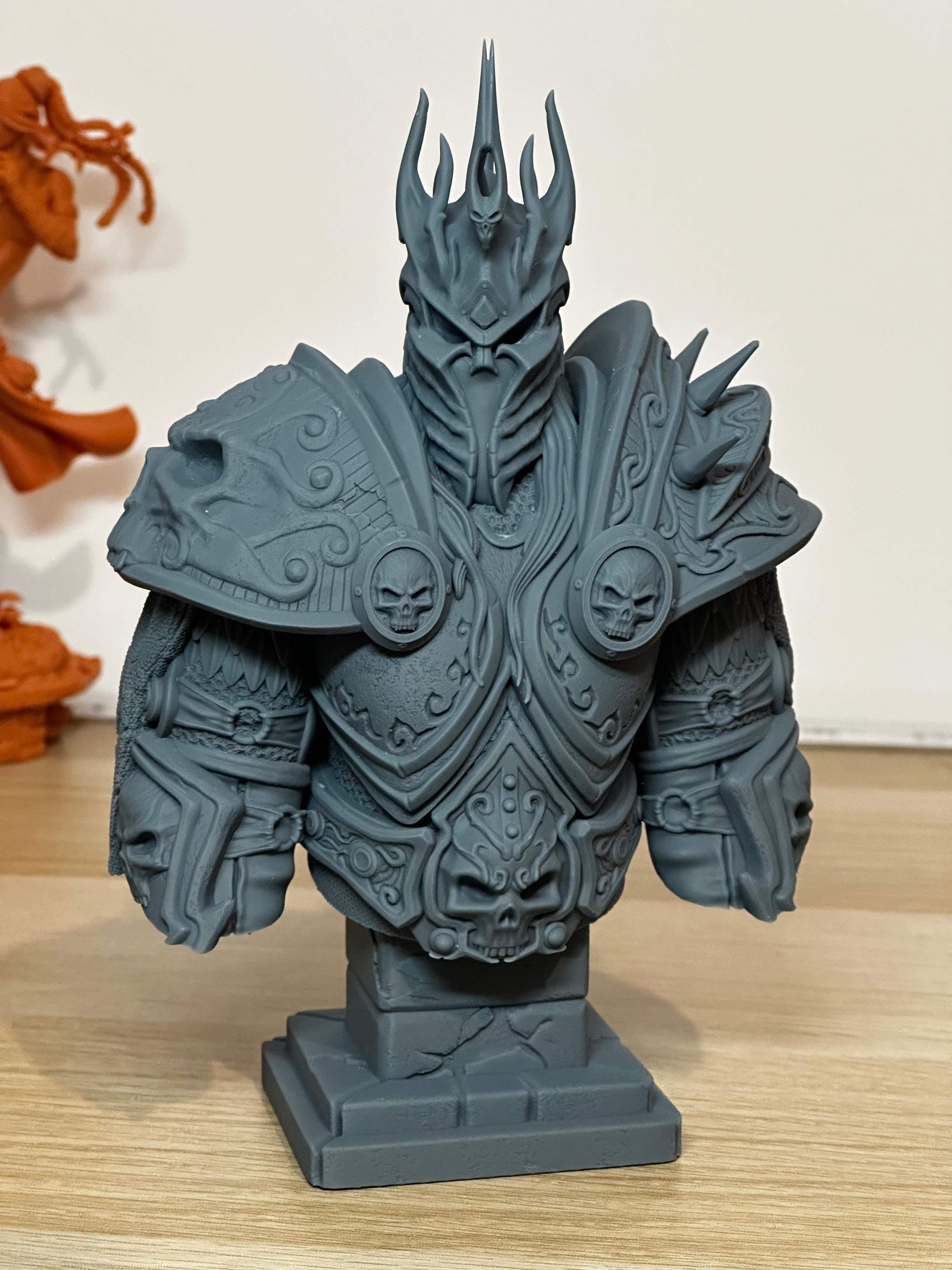 Lich King bust  3d model