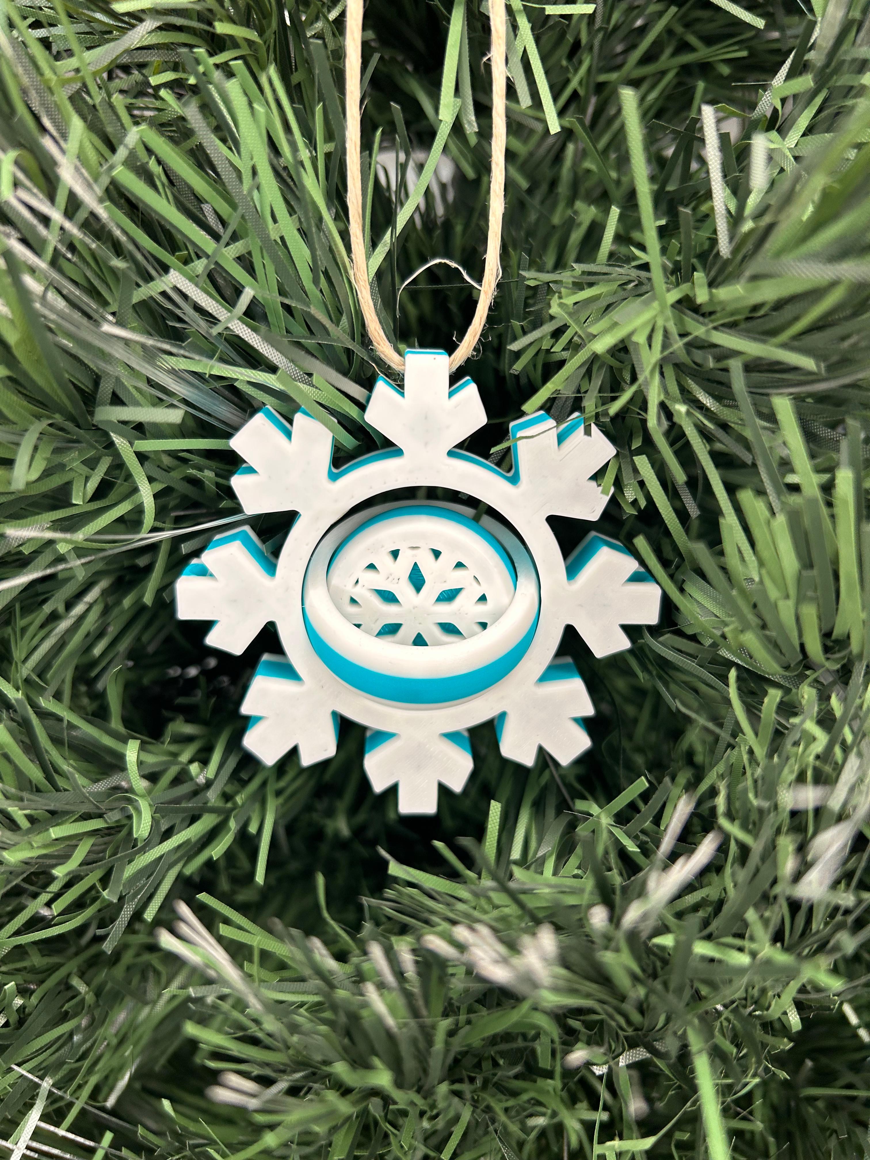 Gyro Snowflake V1 3d model