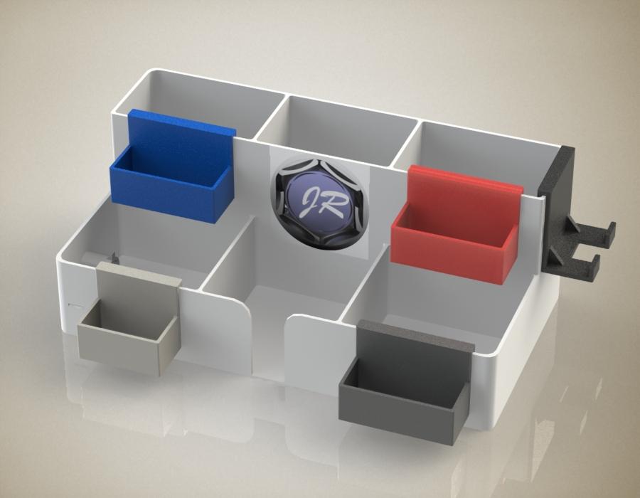 Desk Organizer I 3d model