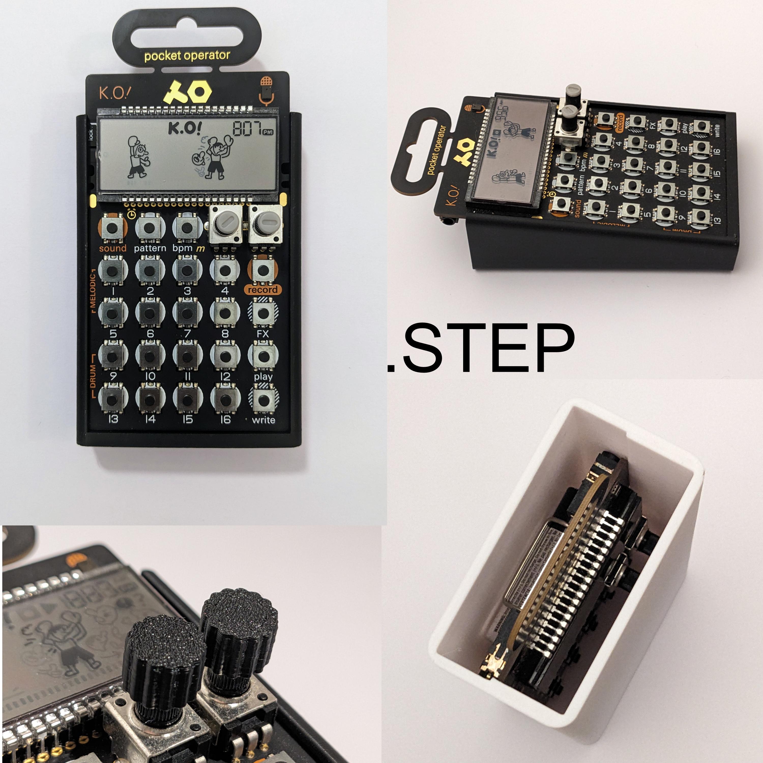 Pocket Operator Case Collection 3d model