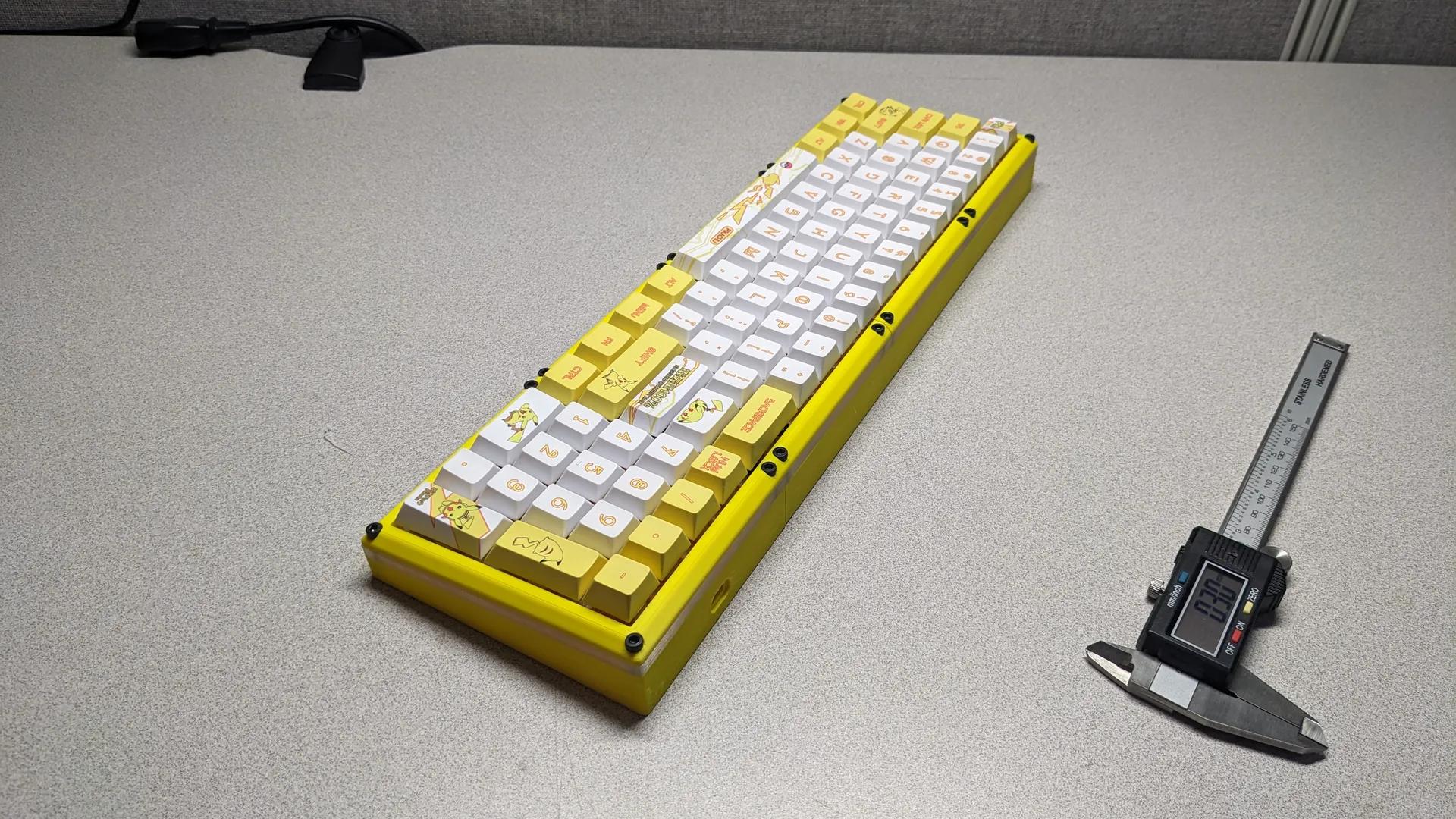 MECHANICAL KEYBOARD - 60% PLUS NUMPAD 3d model